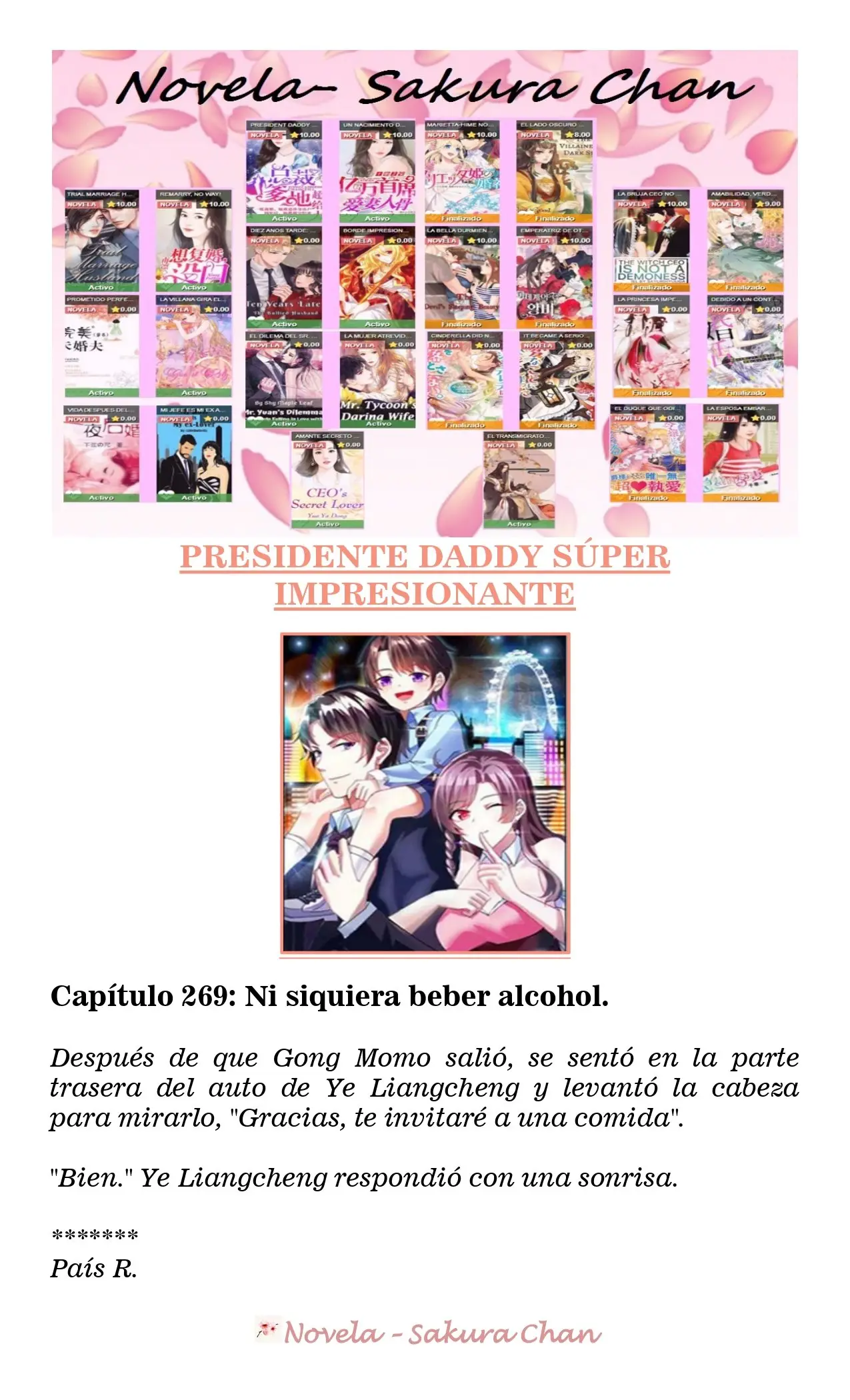 President Daddy's Excessive Love (Novela) - Capítulo 269 - Página 1 - LectorTMOo