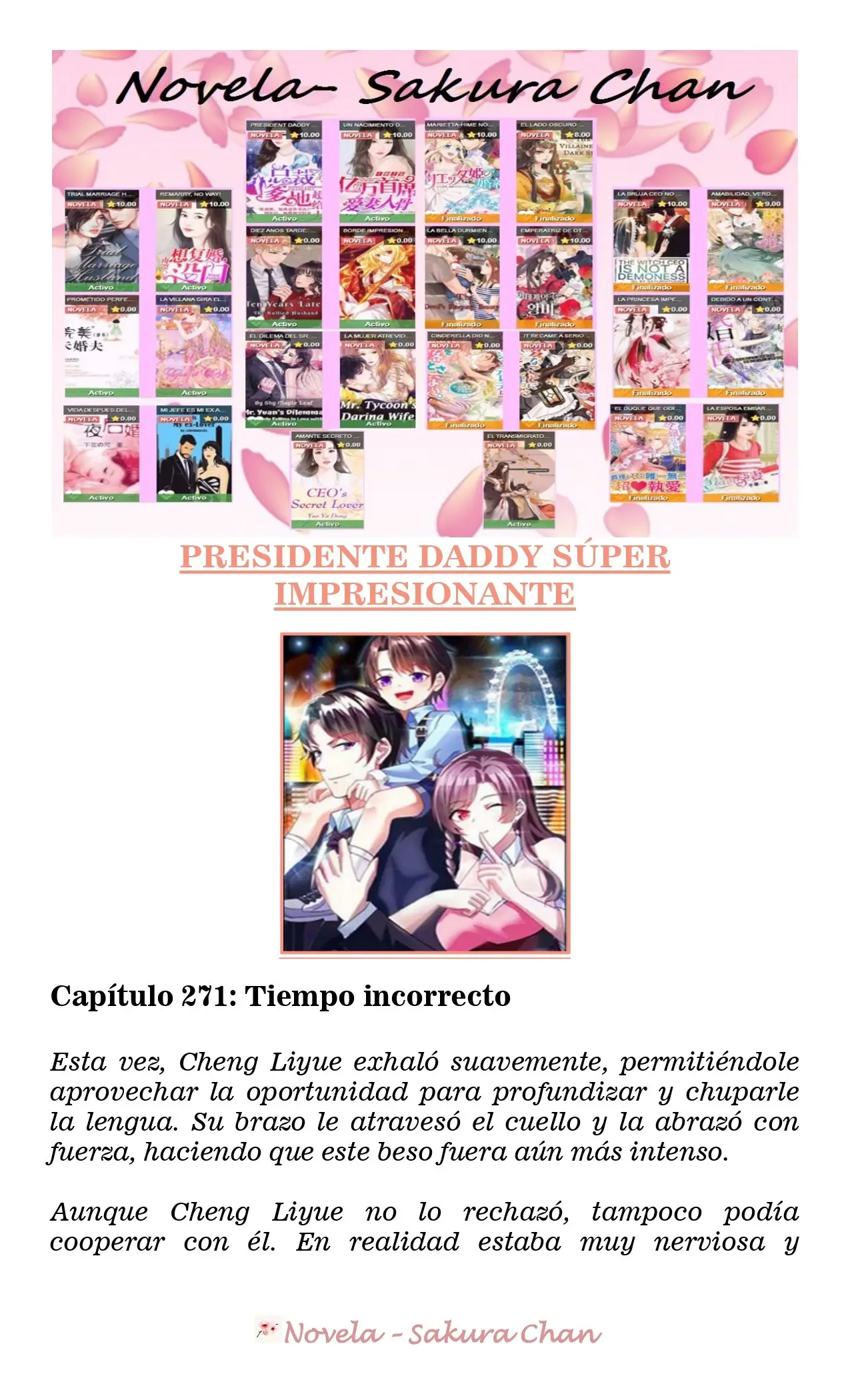 President Daddy's Excessive Love (Novela) - Capítulo 271 - Página 1 - LectorTMOo
