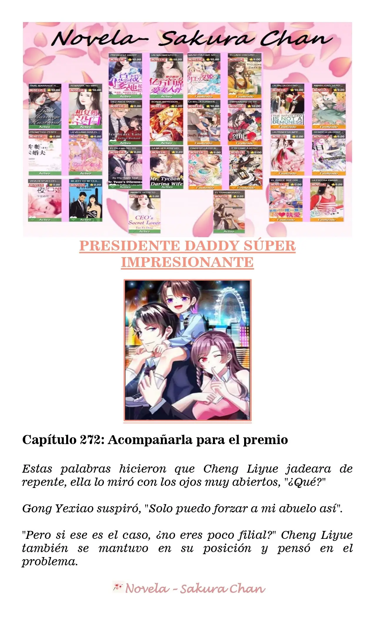 President Daddy's Excessive Love (Novela) - Capítulo 272 - Página 1 - LectorTMOo