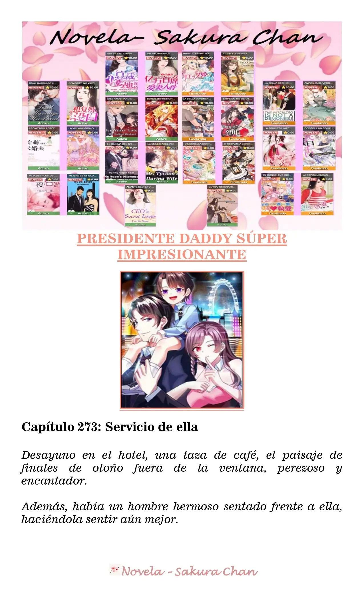 President Daddy's Excessive Love (Novela) - Capítulo 273 - Página 1 - LectorTMOo