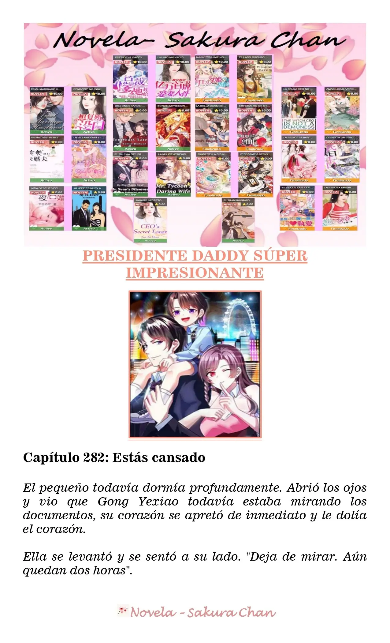 President Daddy's Excessive Love (Novela) - Capítulo 282 - Página 1 - LectorTMOo