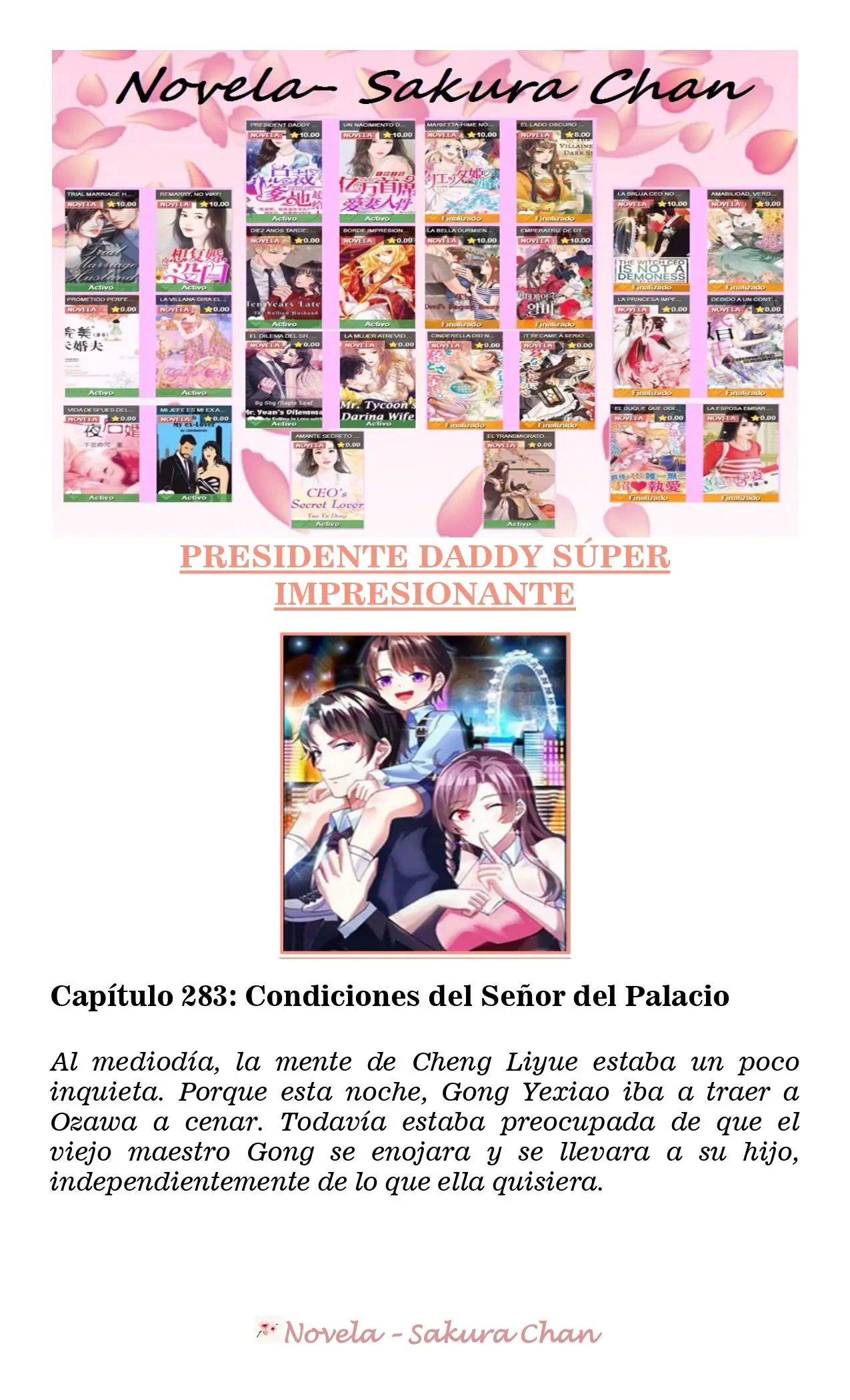 President Daddy's Excessive Love (Novela) - Capítulo 283 - Página 1 - LectorTMOo