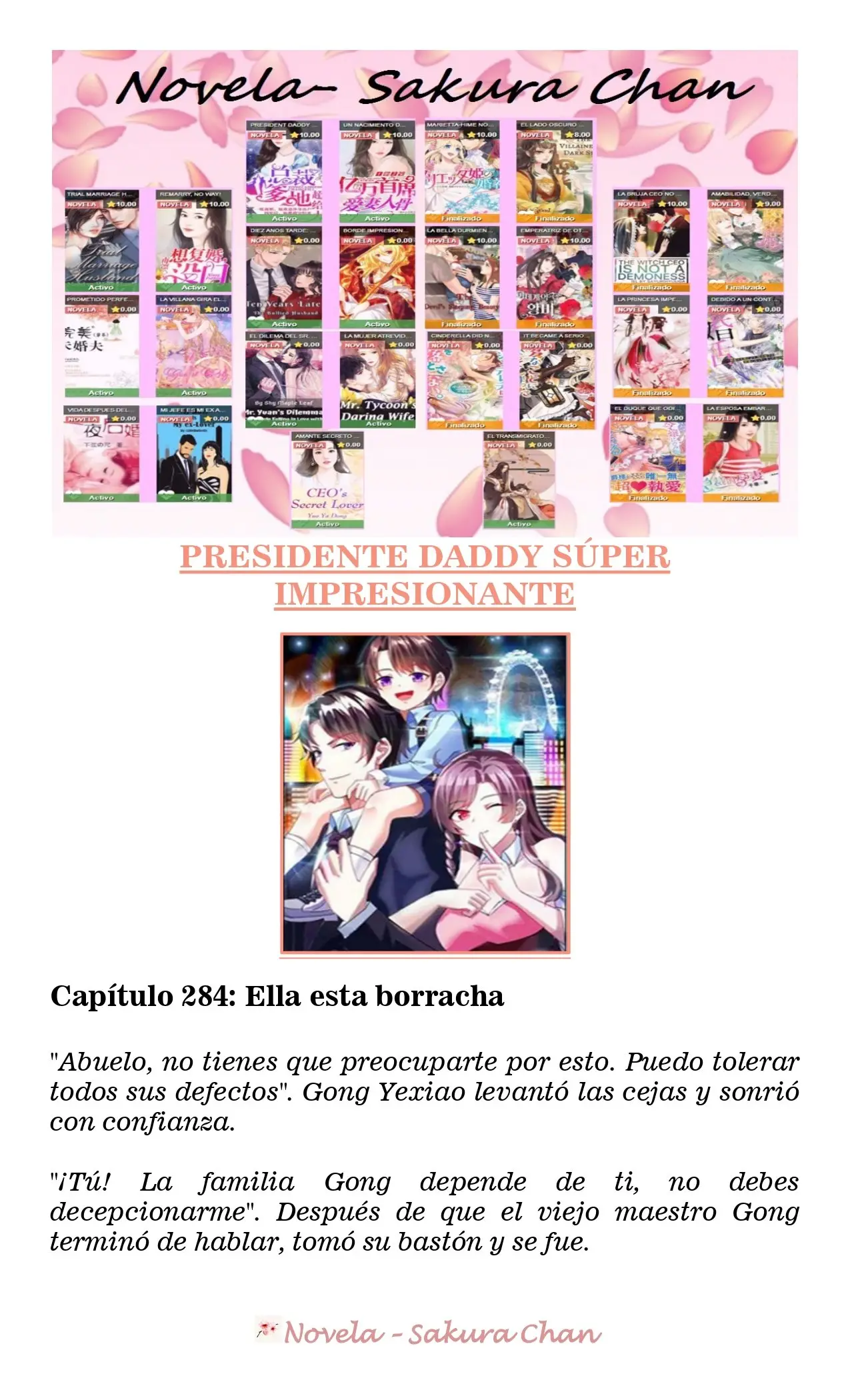 President Daddy's Excessive Love (Novela) - Capítulo 284 - Página 1 - LectorTMOo