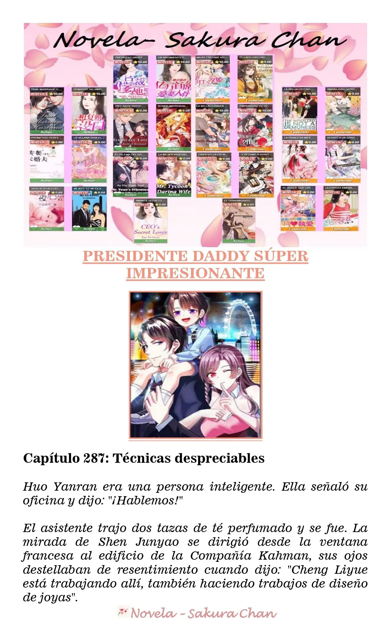 President Daddy's Excessive Love (Novela) - Capítulo 287 - Página 1 - LectorTMOo