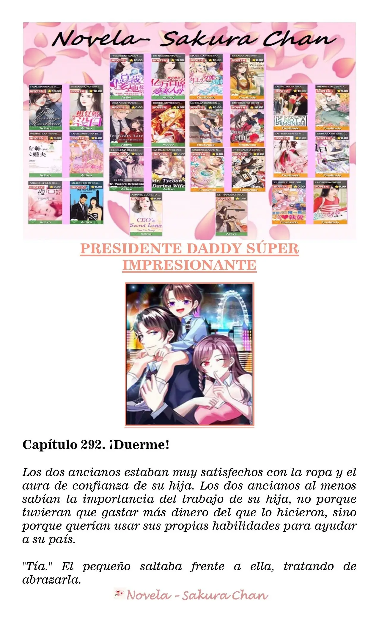 President Daddy's Excessive Love (Novela) - Capítulo 292 - Página 1 - LectorTMOo