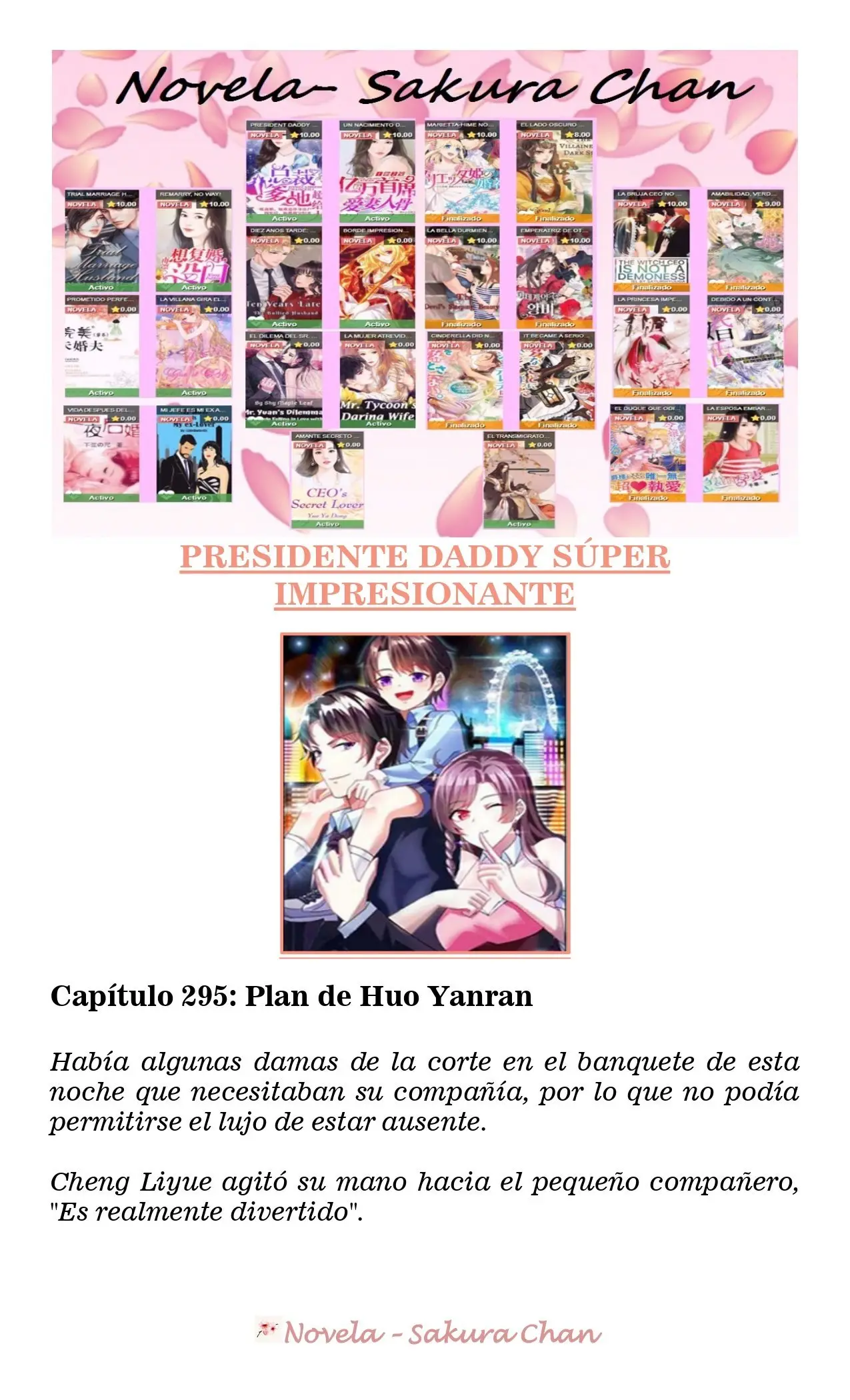 President Daddy's Excessive Love (Novela) - Capítulo 295 - Página 1 - LectorTMOo