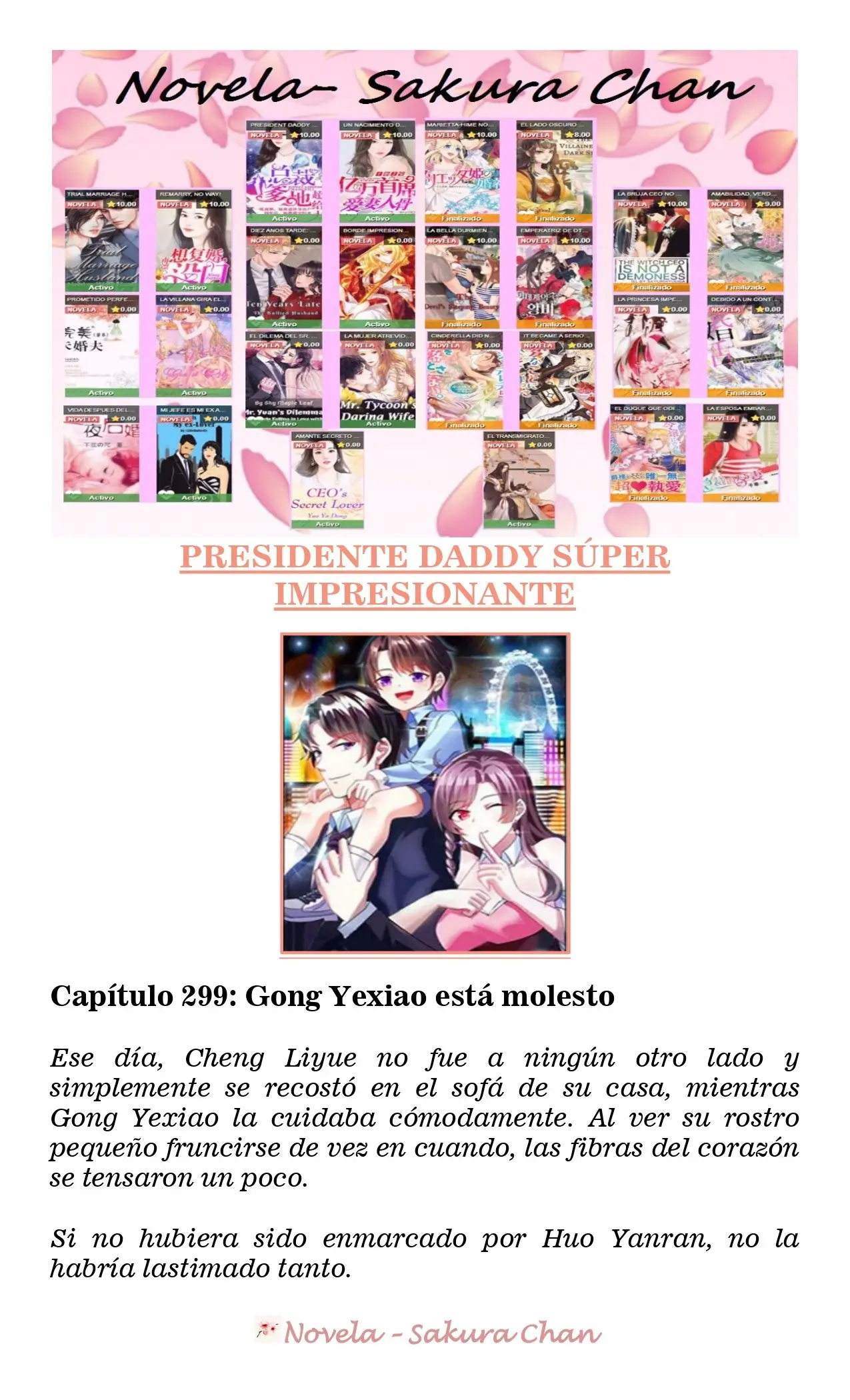 President Daddy's Excessive Love (Novela) - Capítulo 299 - Página 1 - LectorTMOo