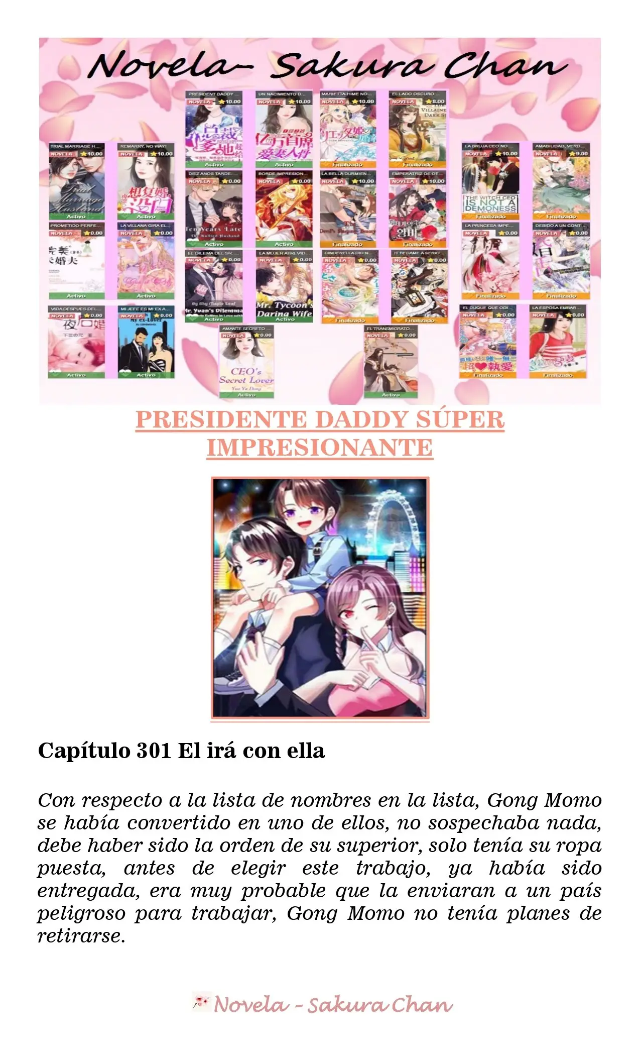 President Daddy's Excessive Love (Novela) - Capítulo 301 - Página 1 - LectorTMOo