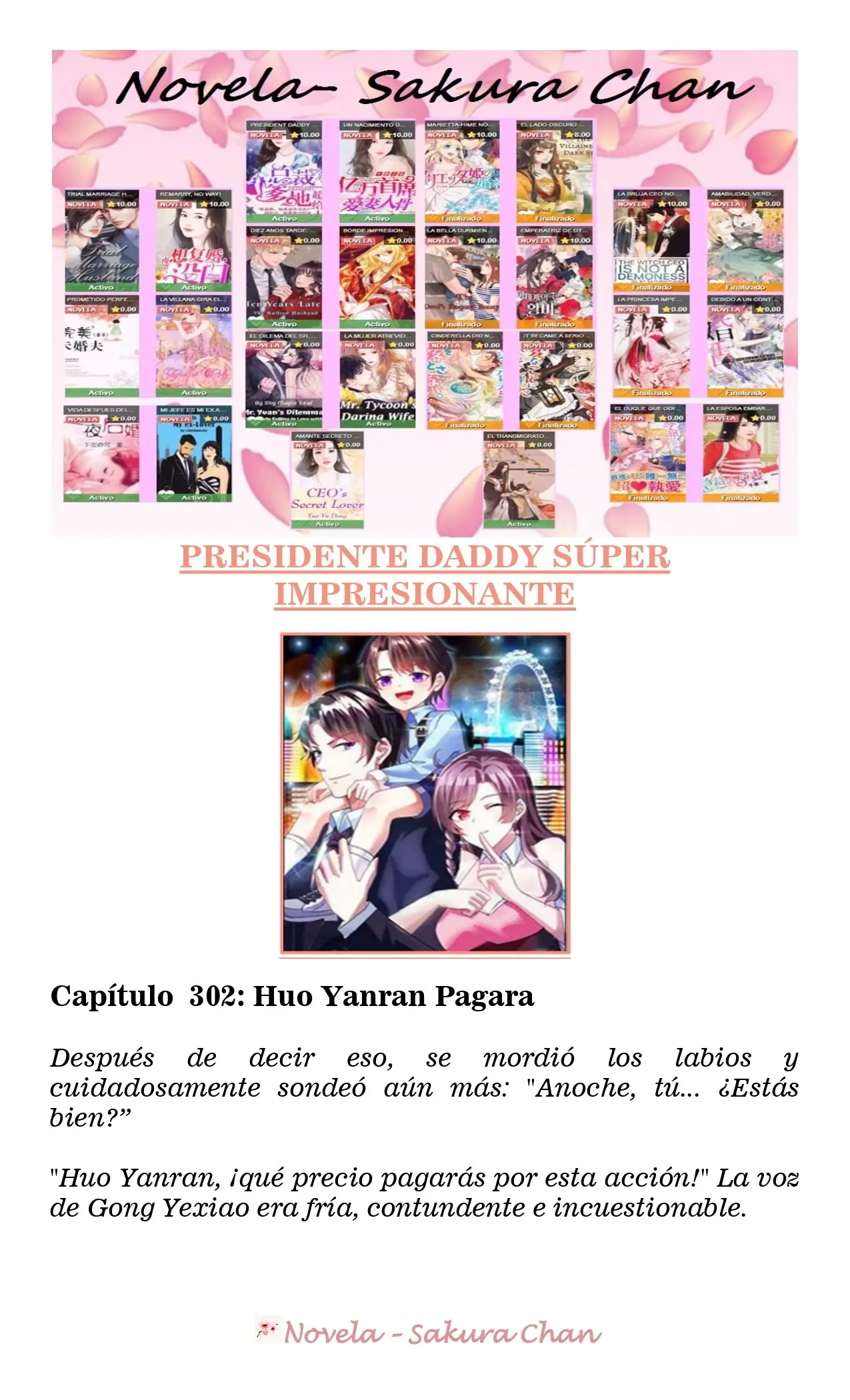 President Daddy's Excessive Love (Novela) - Capítulo 302 - Página 1 - LectorTMOo