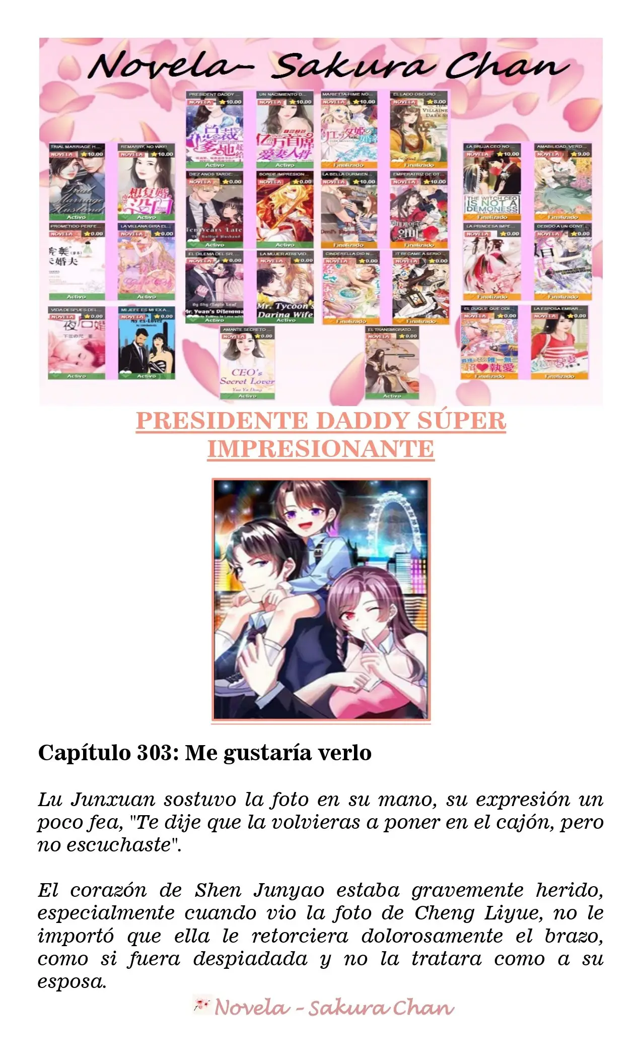 President Daddy's Excessive Love (Novela) - Capítulo 303 - Página 1 - LectorTMOo