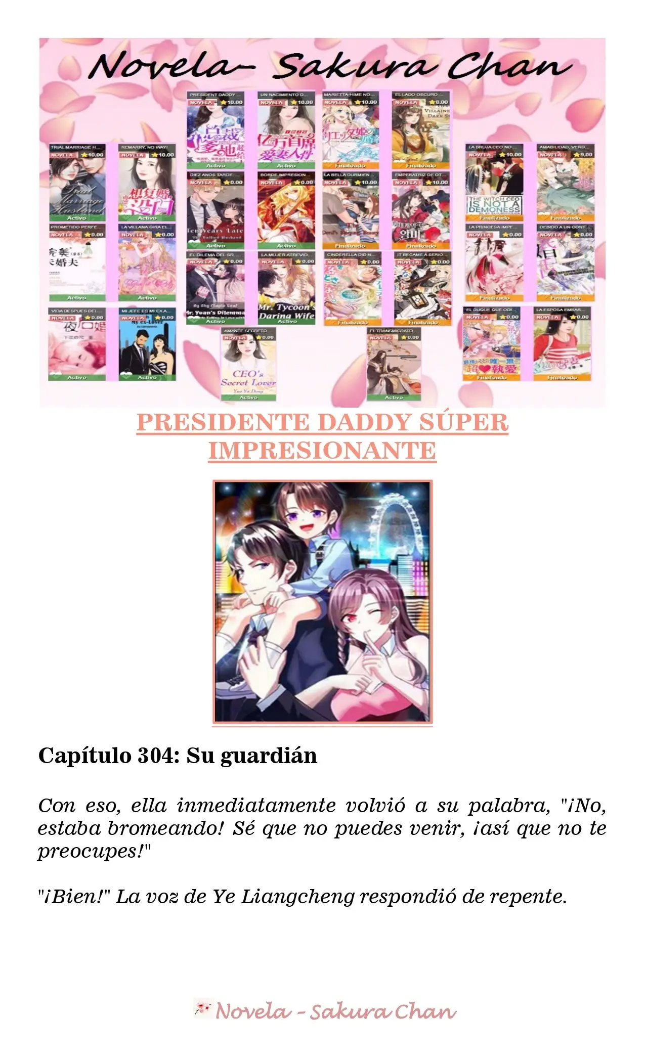 President Daddy's Excessive Love (Novela) - Capítulo 304 - Página 1 - LectorTMOo