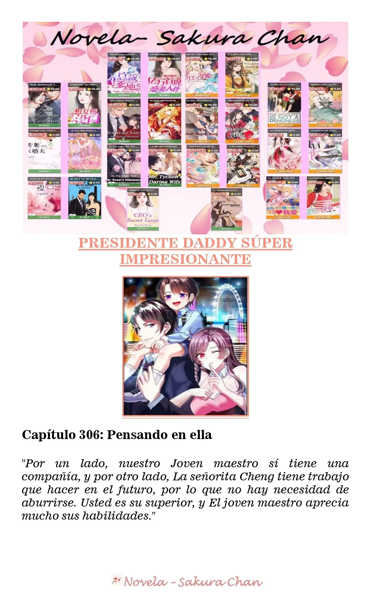 President Daddy's Excessive Love (Novela) - Capítulo 306 - Página 1 - LectorTMOo