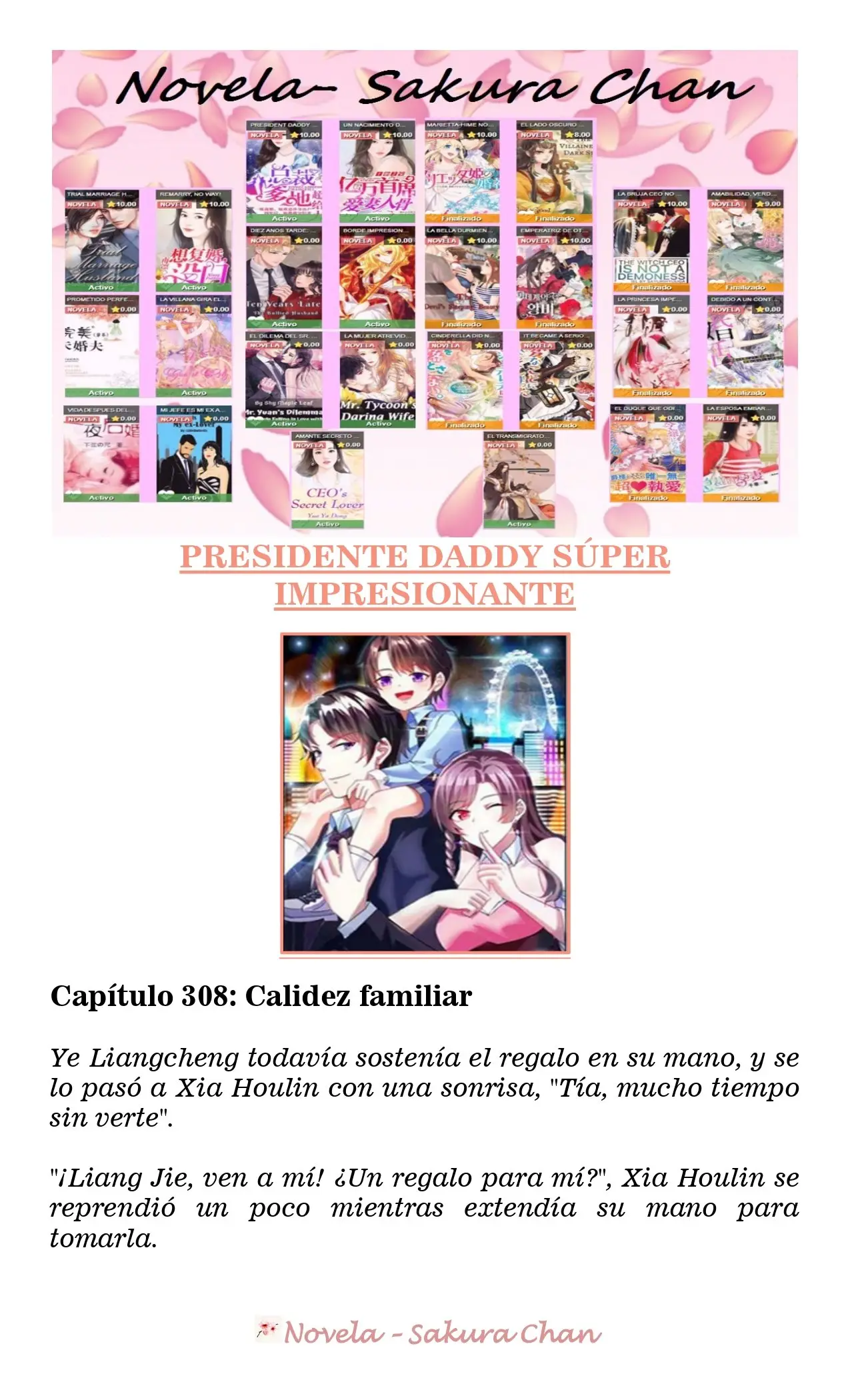 President Daddy's Excessive Love (Novela) - Capítulo 308 - Página 1 - LectorTMOo