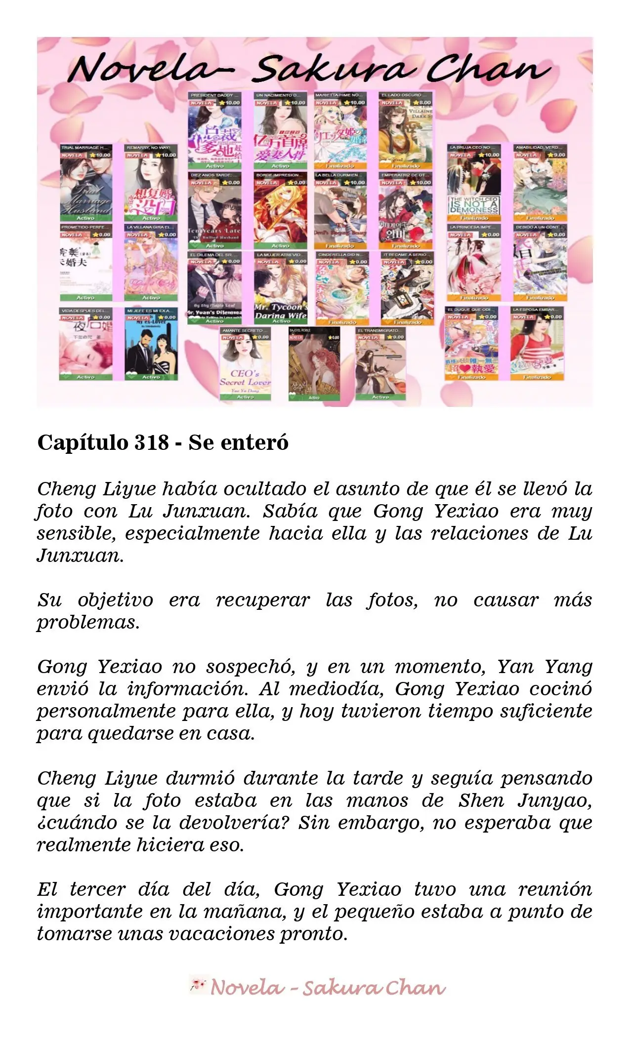 President Daddy's Excessive Love (Novela) - Capítulo 318 - Página 2 - LectorTMOo