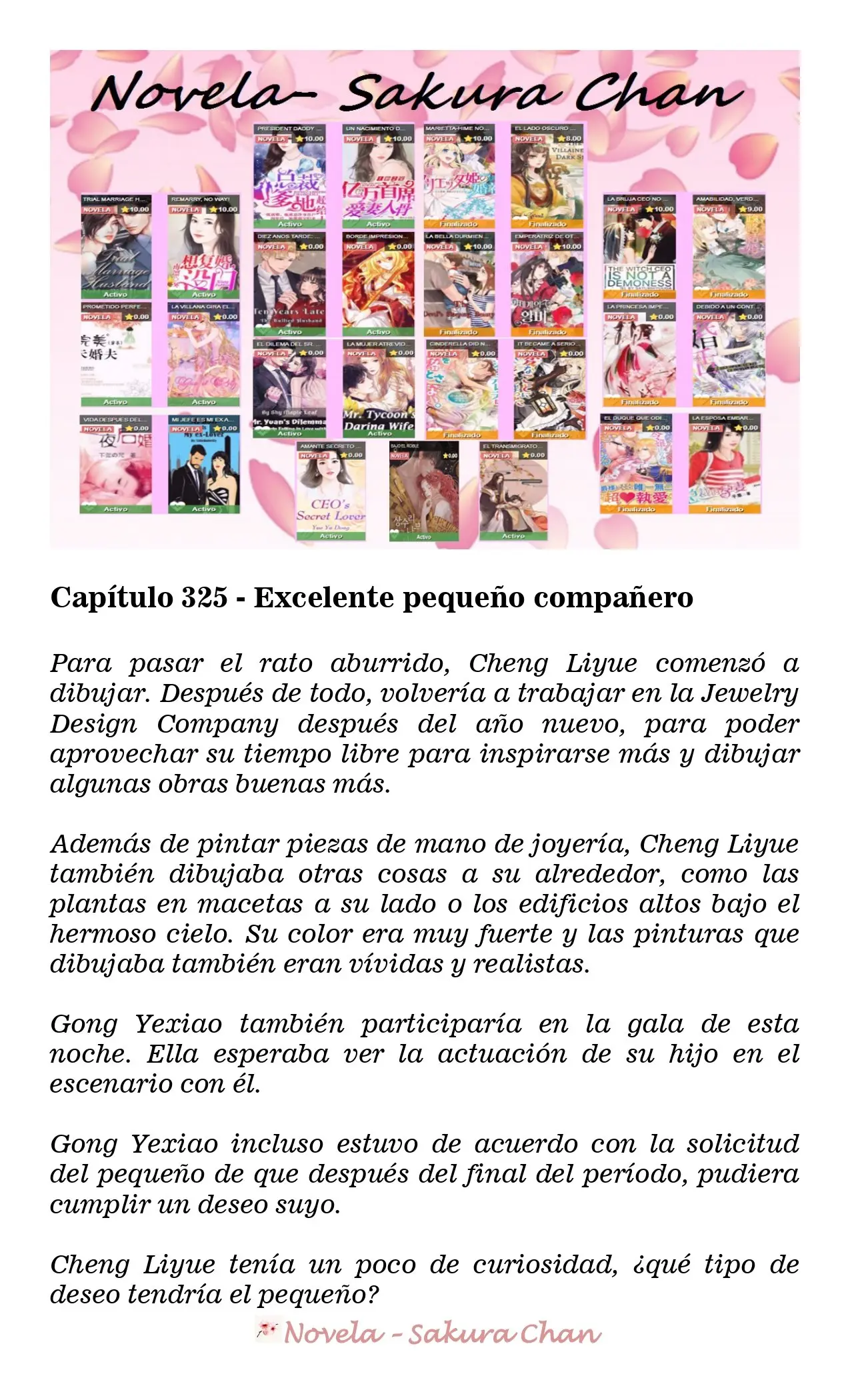 President Daddy's Excessive Love (Novela) - Capítulo 325 - Página 2 - LectorTMOo