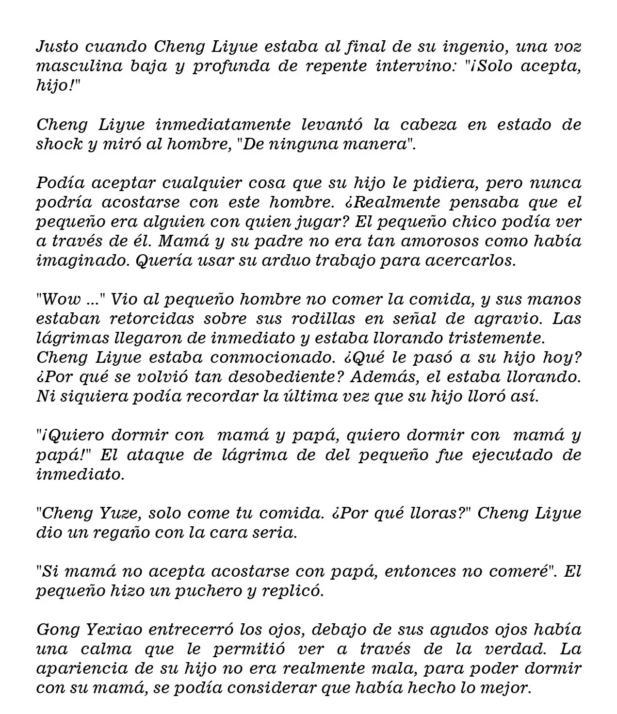 President Daddy's Excessive Love (Novela) - Capítulo 34 - Página 3 - LectorTMOo