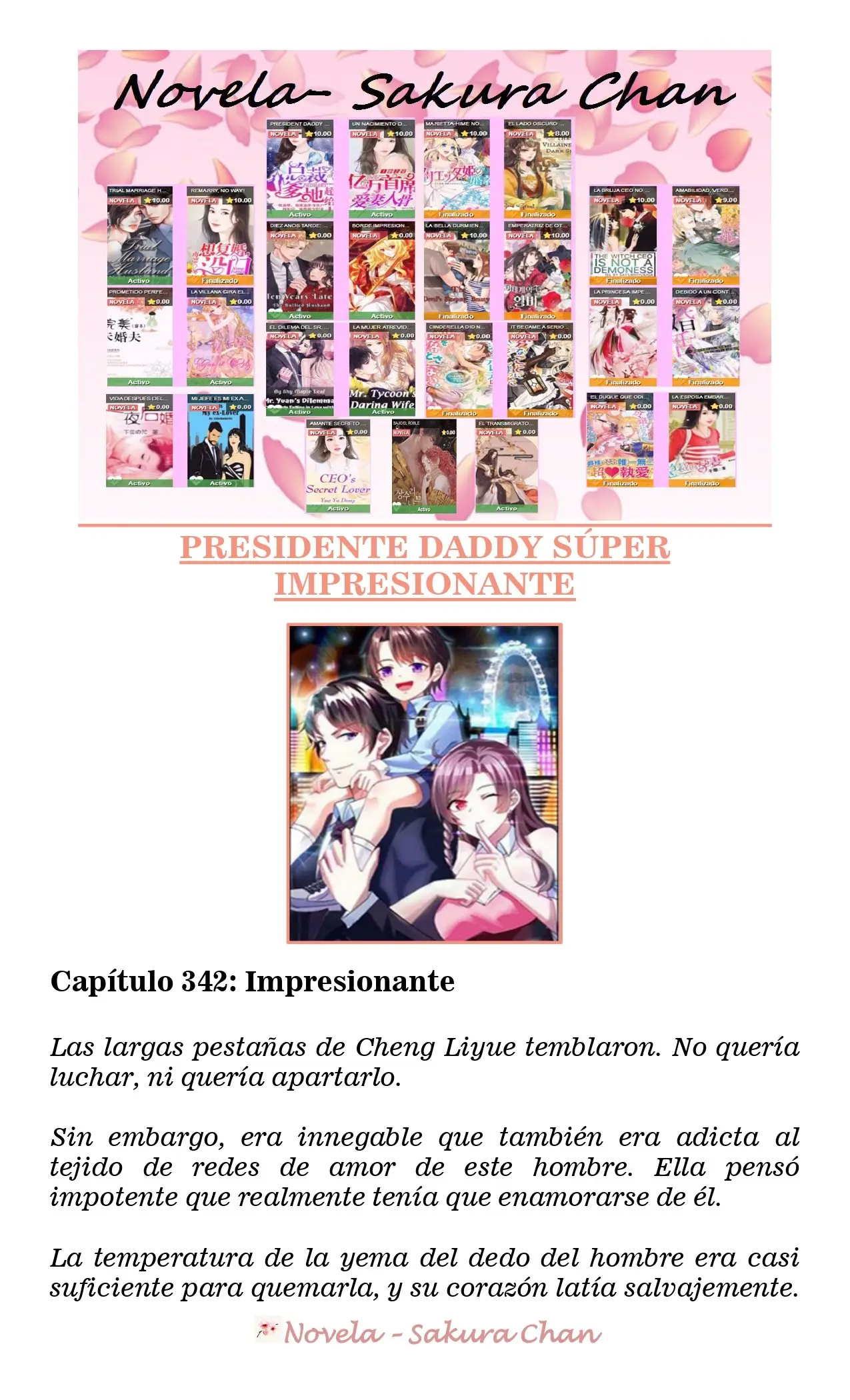 President Daddy's Excessive Love (Novela) - Capítulo 342 - Página 1 - LectorTMOo