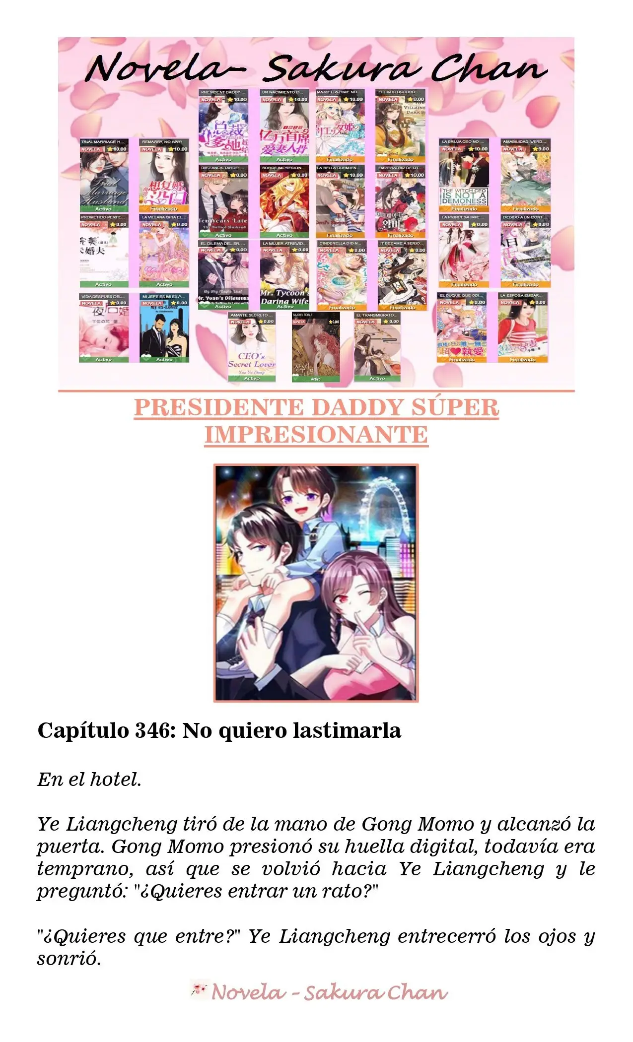 President Daddy's Excessive Love (Novela) - Capítulo 346 - Página 1 - LectorTMOo