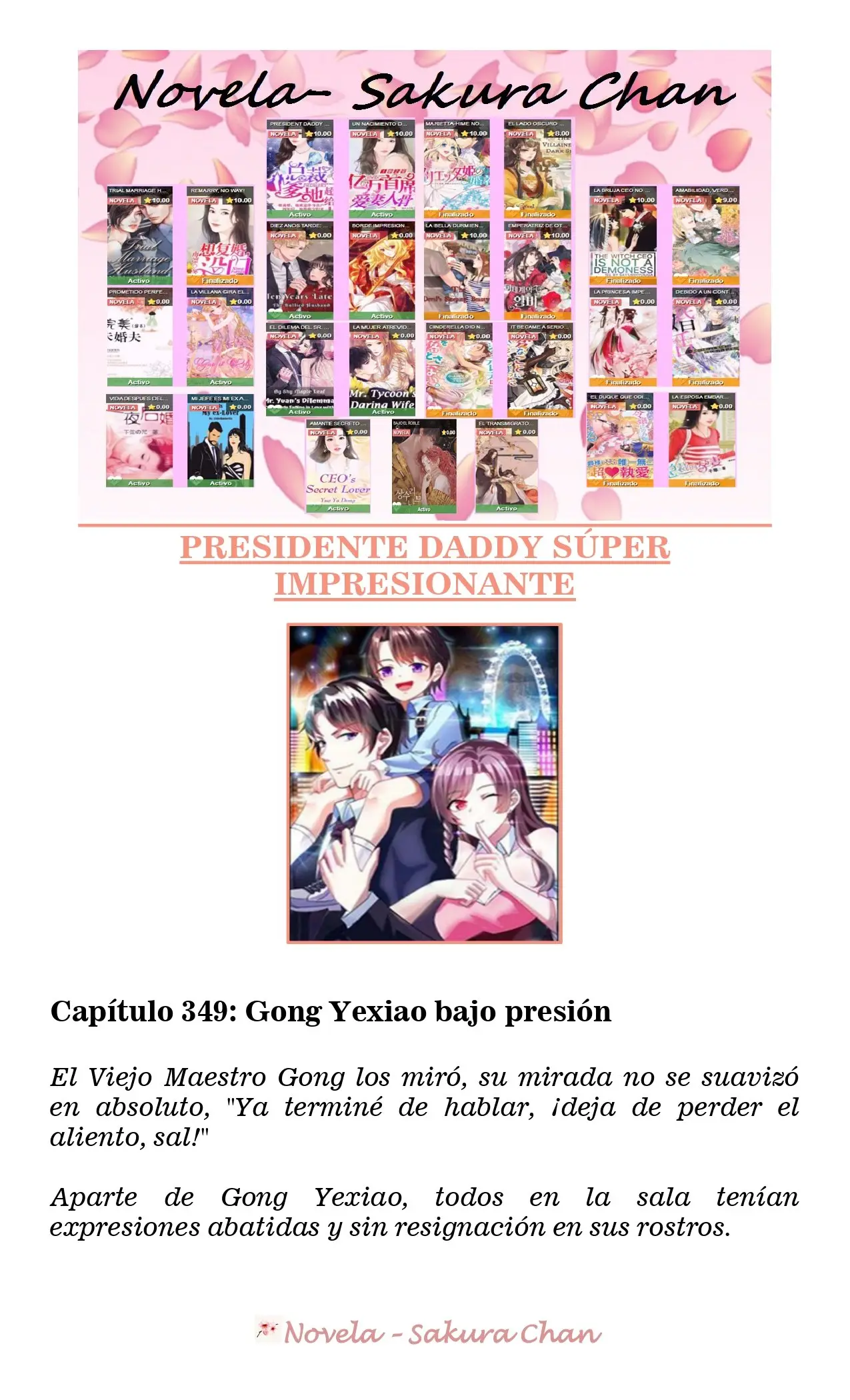 President Daddy's Excessive Love (Novela) - Capítulo 349 - Página 1 - LectorTMOo
