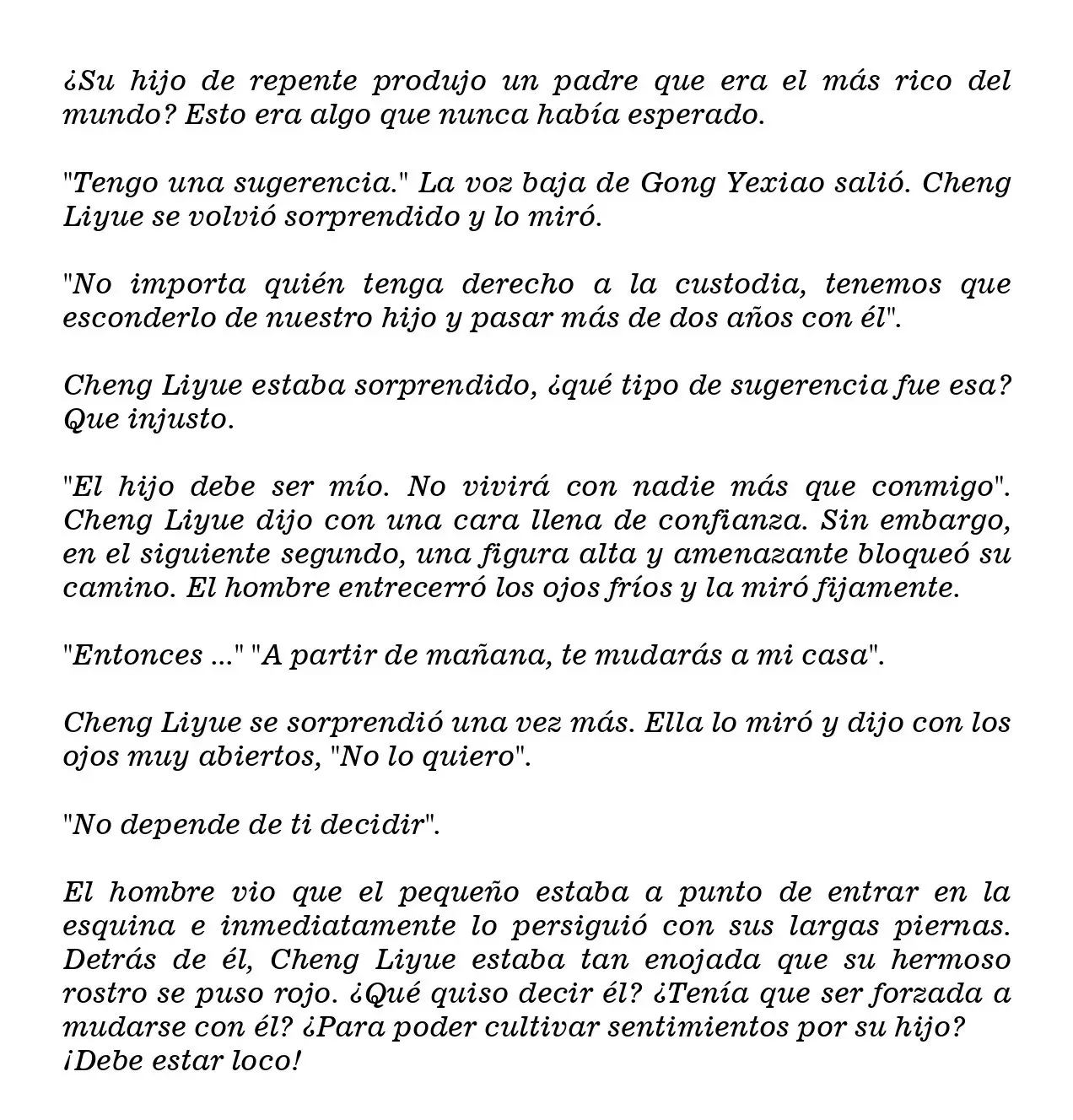 President Daddy's Excessive Love (Novela) - Capítulo 35 - Página 3 - LectorTMOo