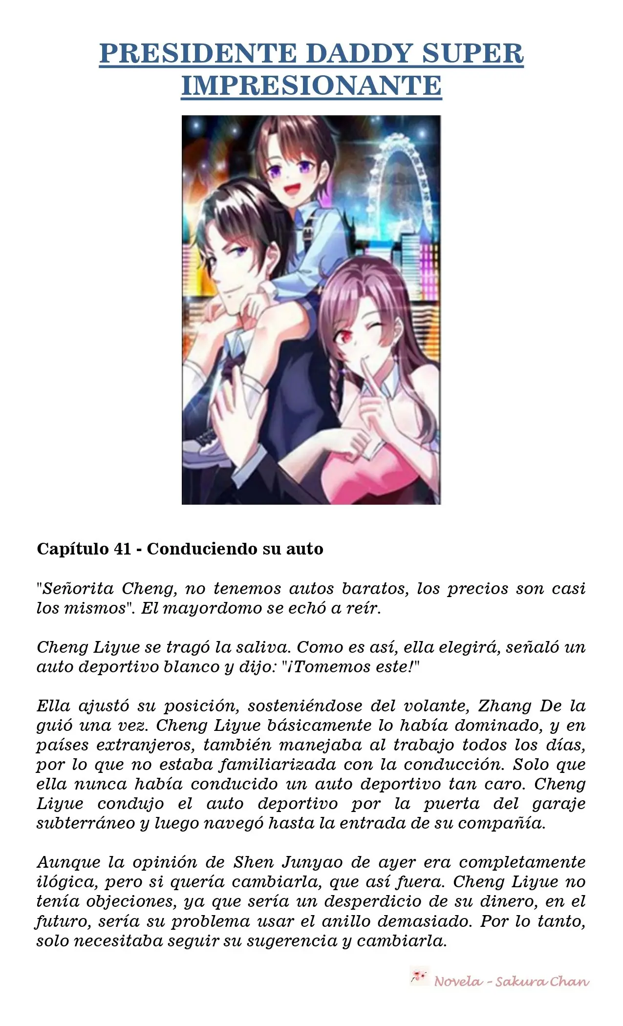 President Daddy's Excessive Love (Novela) - Capítulo 41 - Página 1 - LectorTMOo