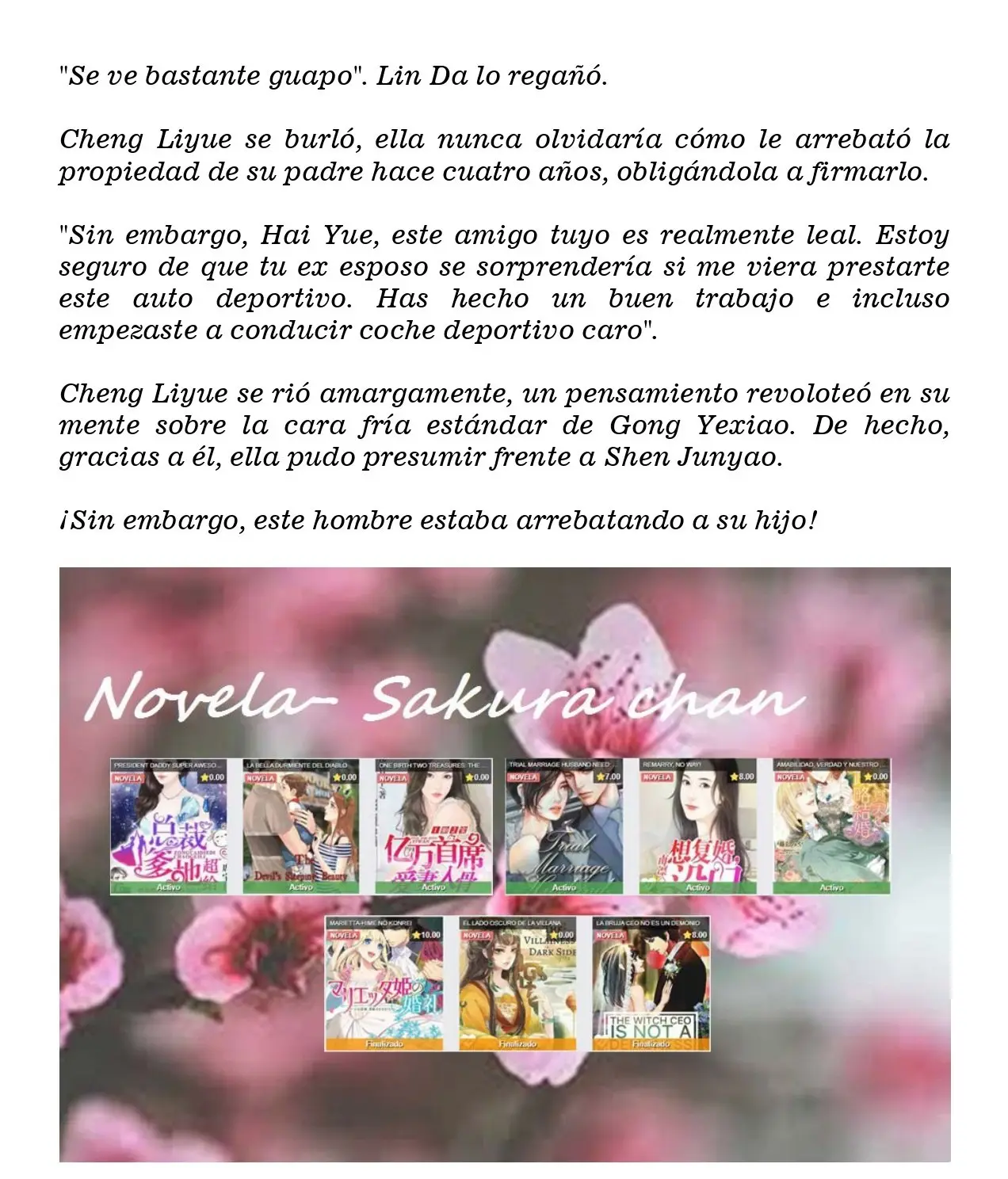 President Daddy's Excessive Love (Novela) - Capítulo 43 - Página 5 - LectorTMOo