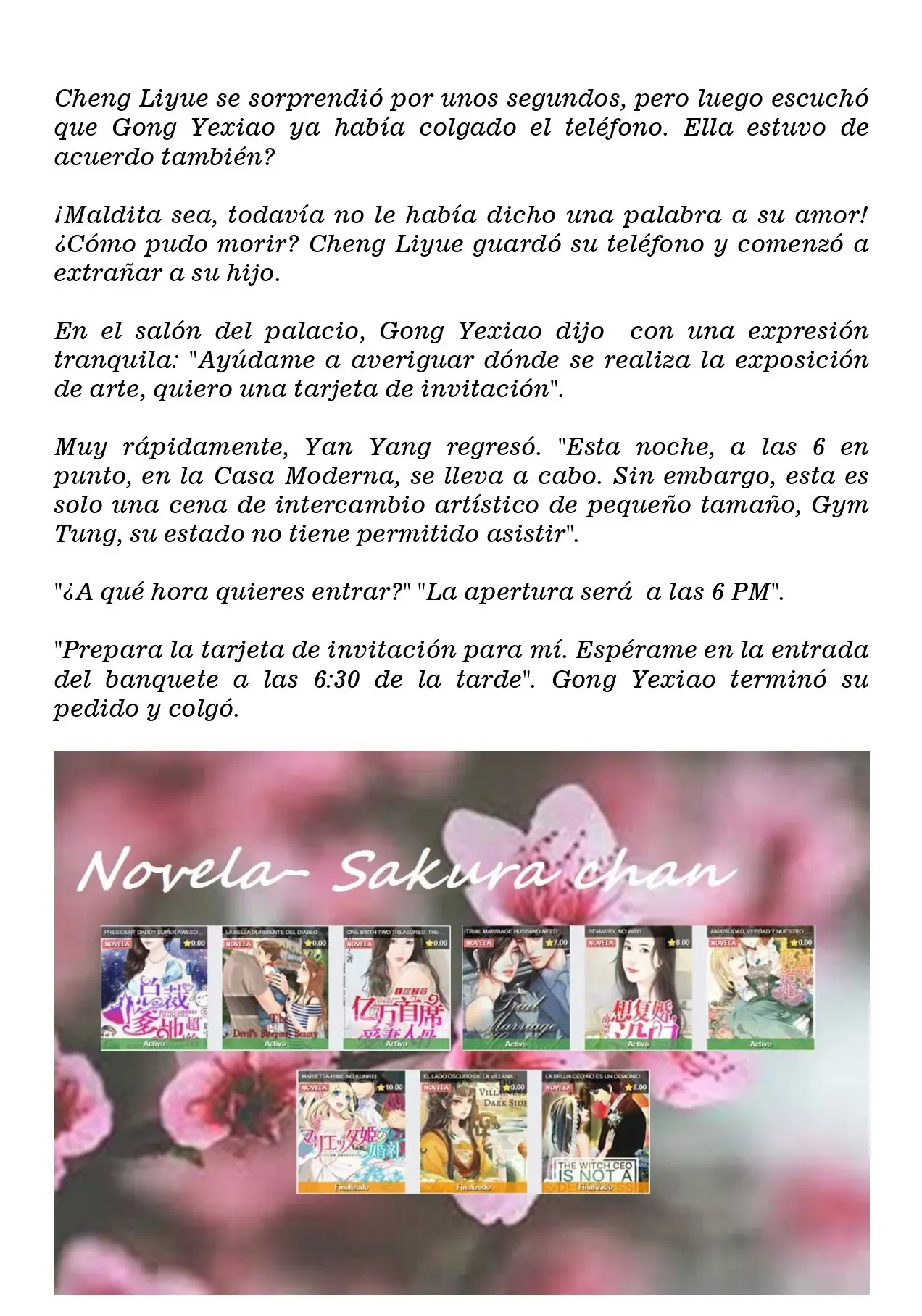 President Daddy's Excessive Love (Novela) - Capítulo 59 - Página 5 - LectorTMOo