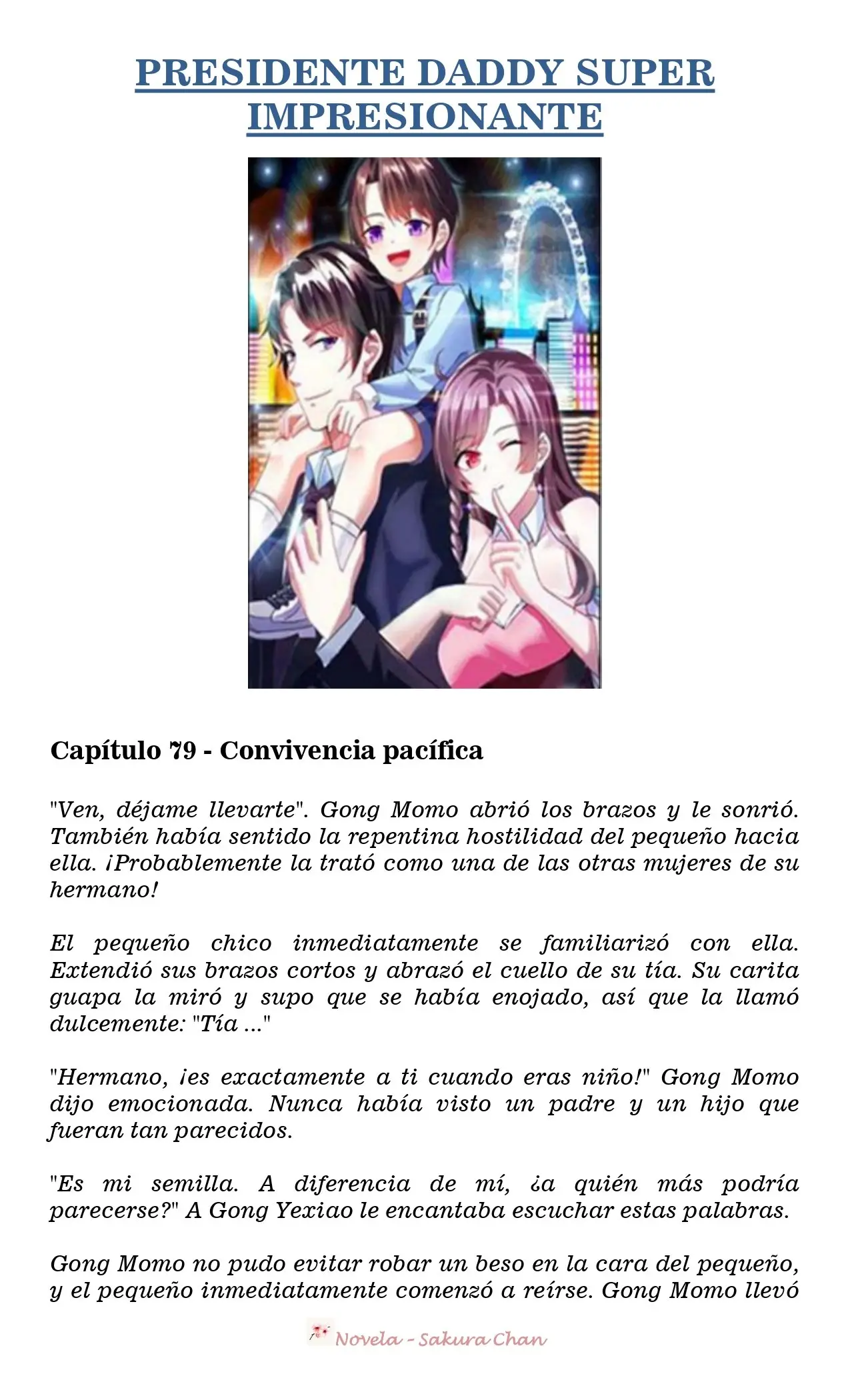 President Daddy's Excessive Love (Novela) - Capítulo 79 - Página 1 - LectorTMOo