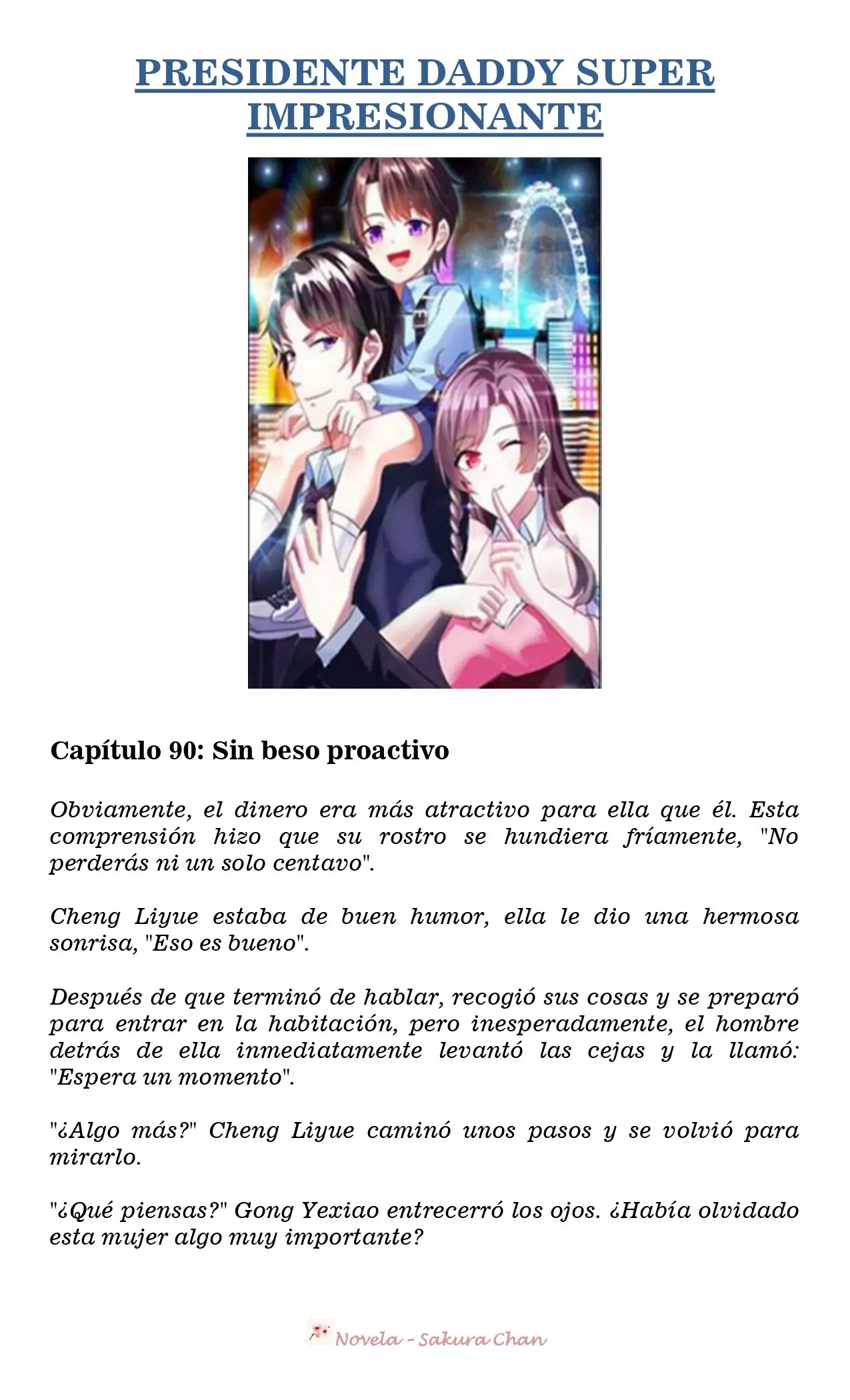 President Daddy's Excessive Love (Novela) - Capítulo 90 - Página 1 - LectorTMOo