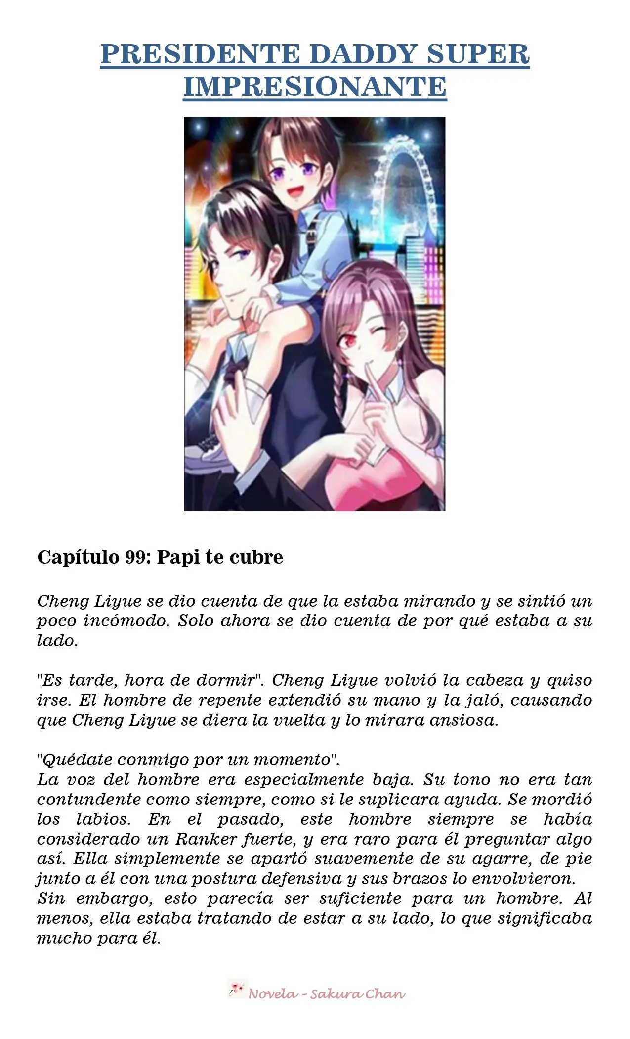 President Daddy's Excessive Love (Novela) - Capítulo 99 - Página 1 - LectorTMOo