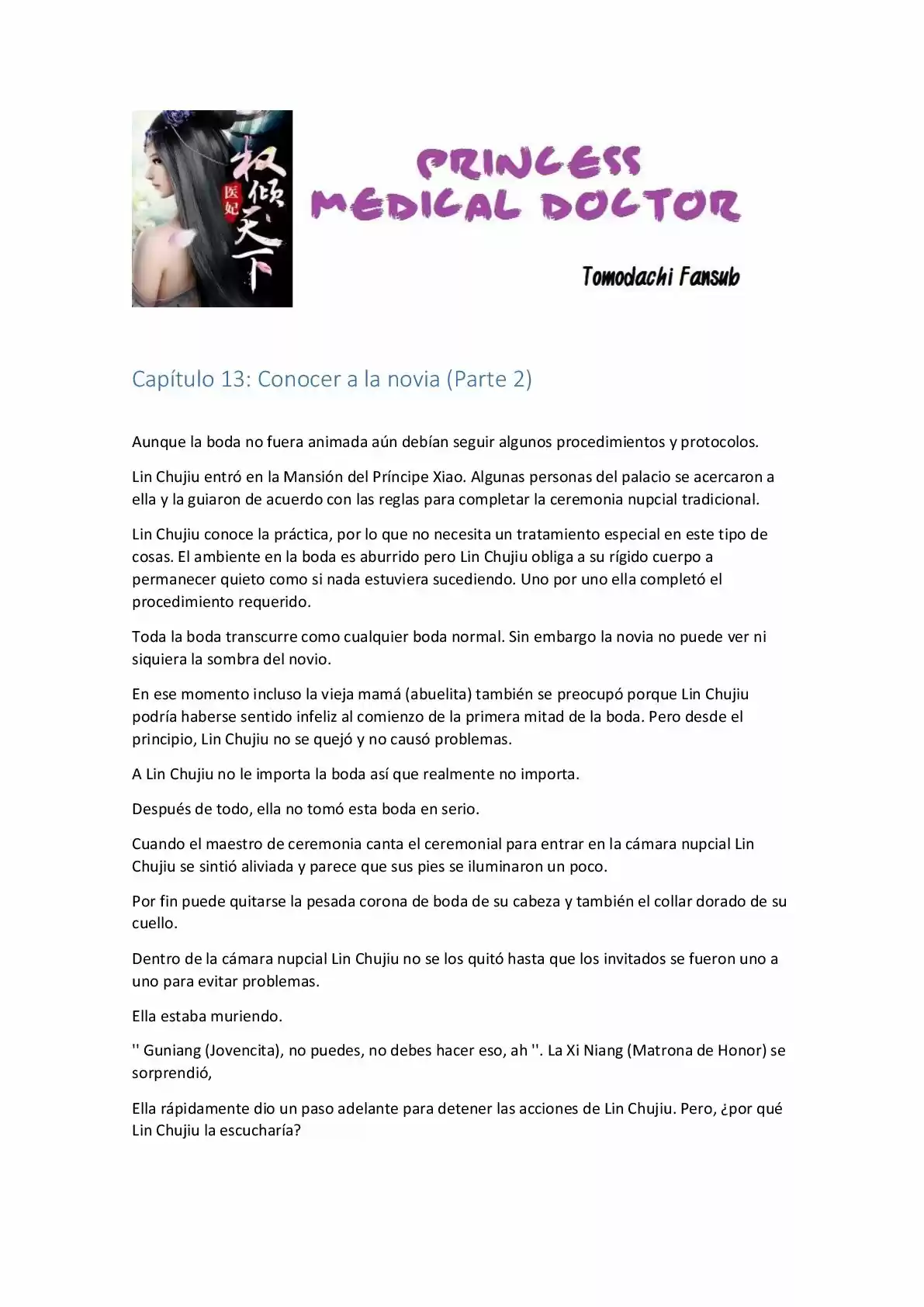 Princess Medical Doctor - Capítulo 13.2 - Página 1 - LectorTMOo