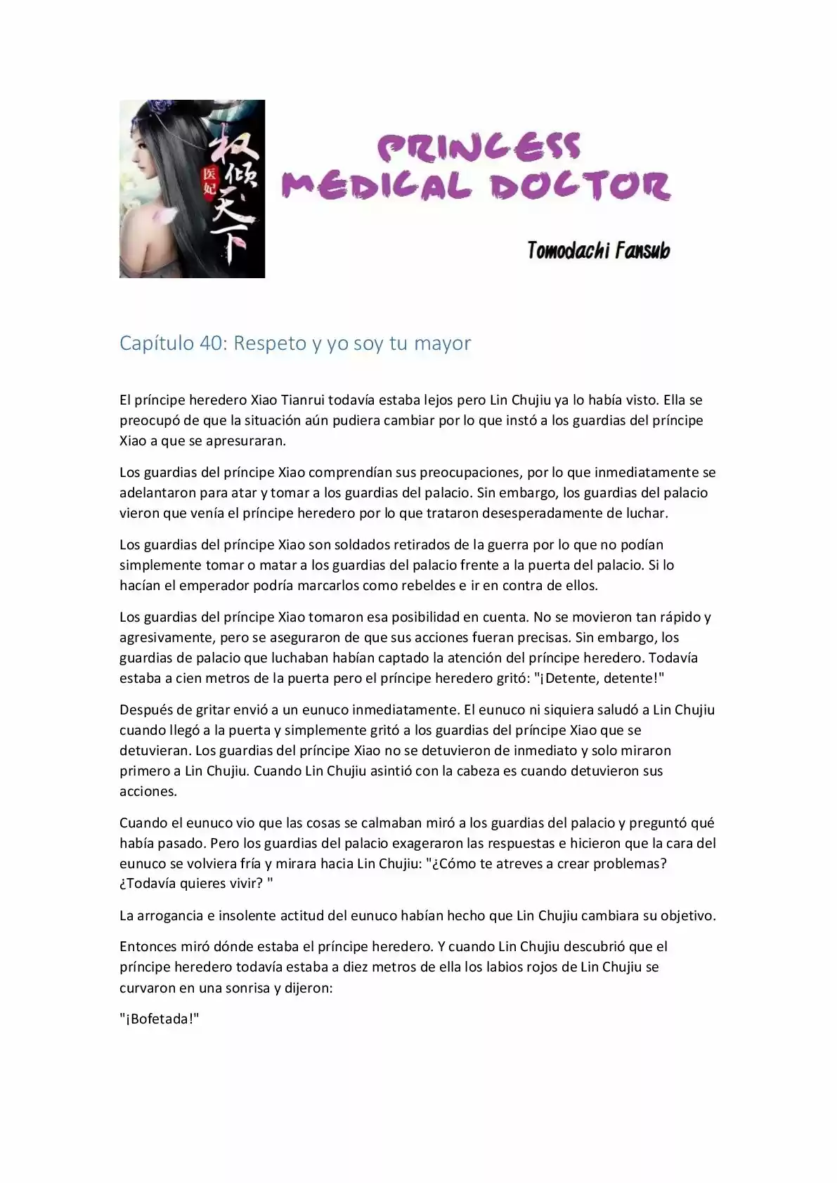 Princess Medical Doctor - Capítulo 40 - Página 1 - LectorTMOo