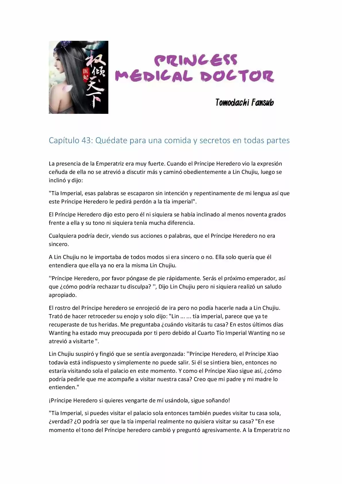 Princess Medical Doctor - Capítulo 43 - Página 1 - LectorTMOo