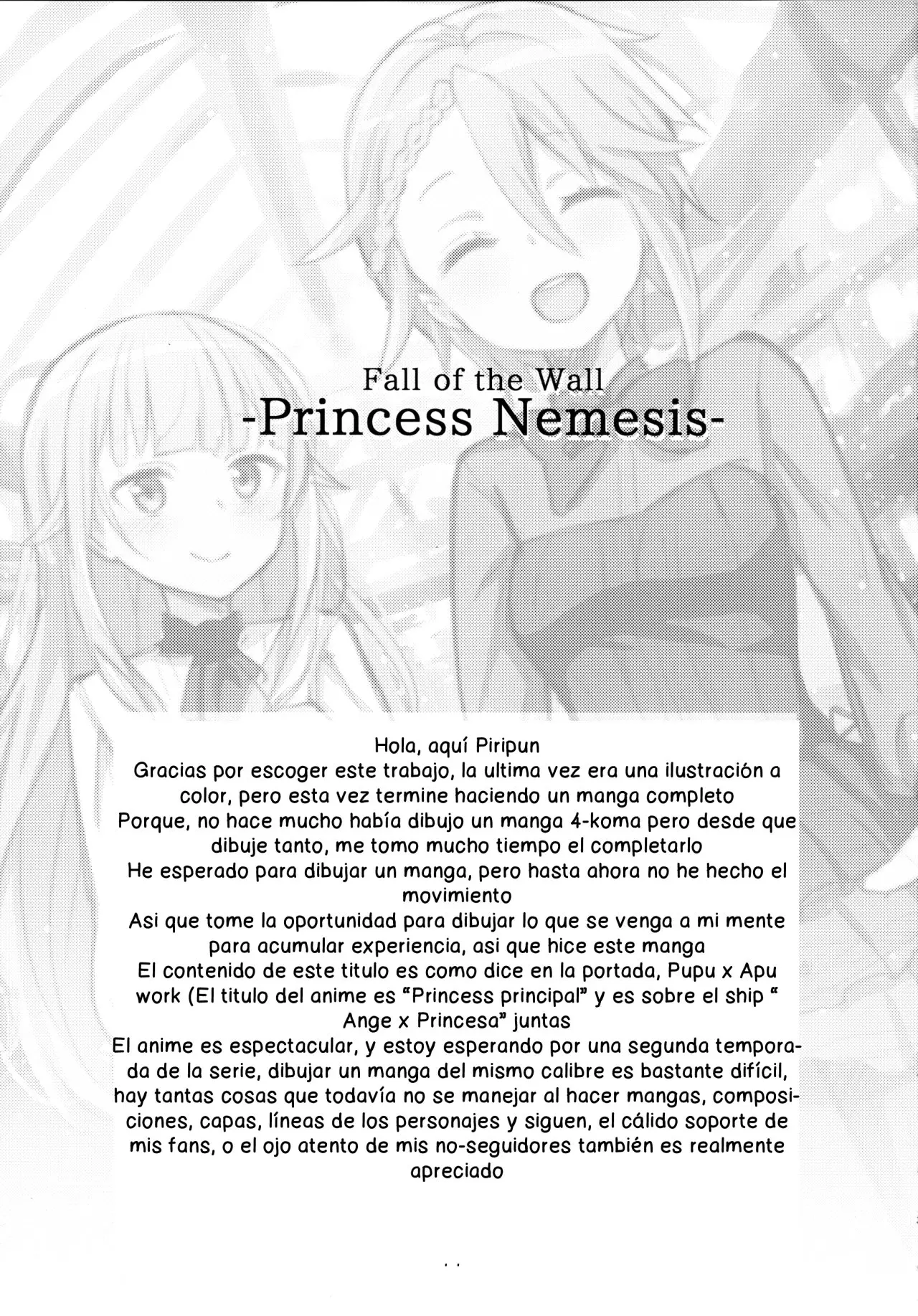 Princess Principal - Fall of the Wall -Princess Nemesis (2020) - Capítulo 1 - Página 3 - LectorTMOo