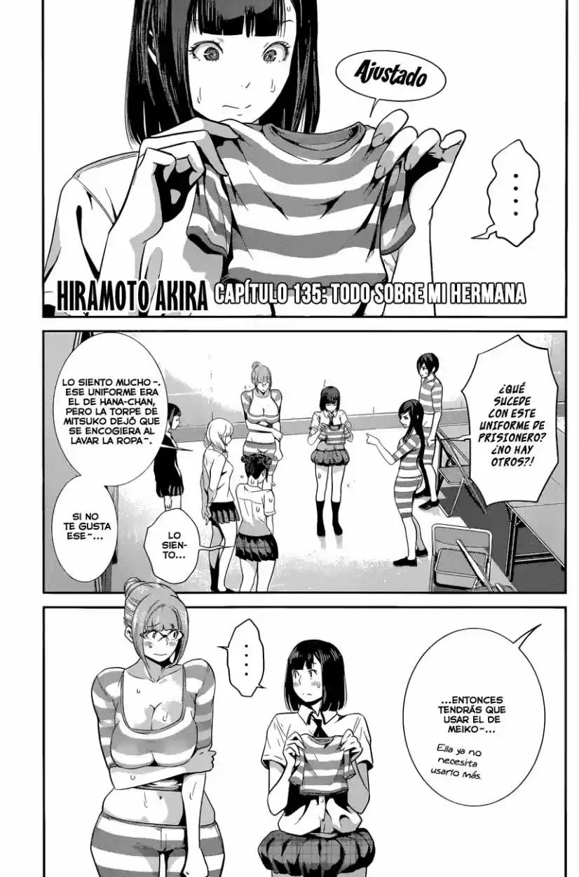 Prison School (2011) - Capítulo 135 - Página 3 - LectorTMOo