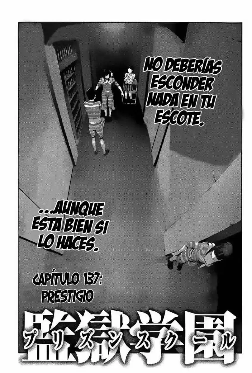 Prison School (2011) - Capítulo 137 - Página 1 - LectorTMOo