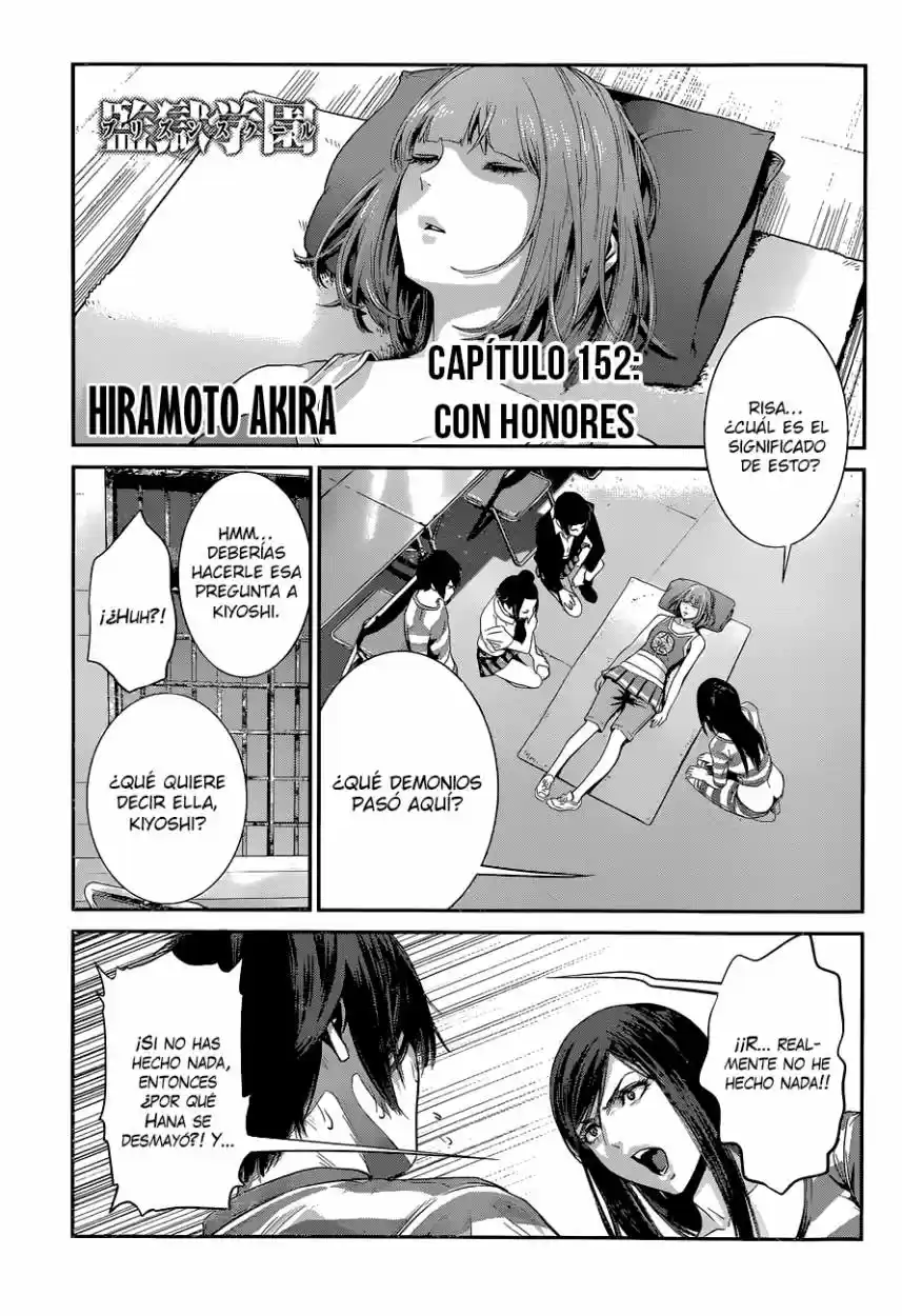 Prison School (2011) - Capítulo 152 - Página 3 - LectorTMOo