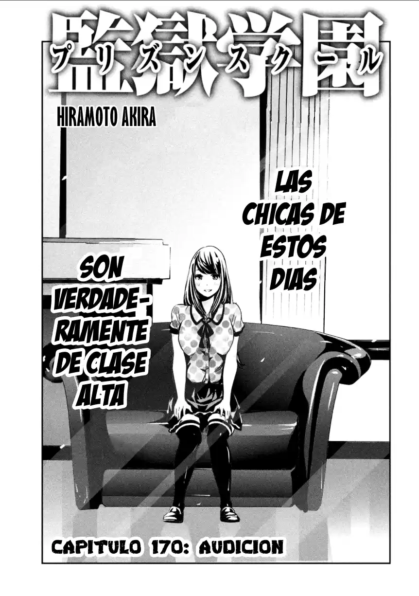 Prison School (2011) - Capítulo 170 - Página 1 - LectorTMOo