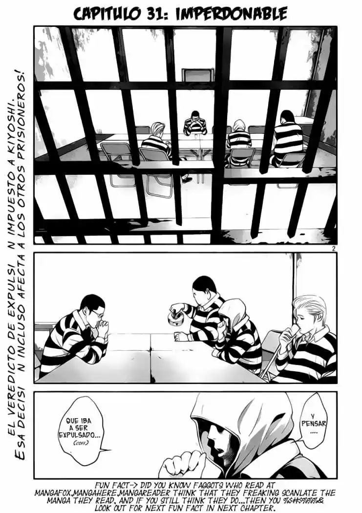 Prison School (2011) - Capítulo 31 - Página 3 - LectorTMOo