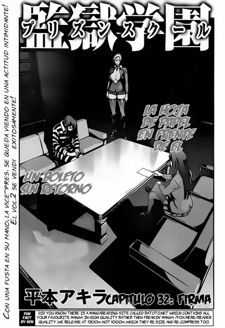 Prison School (2011) - Capítulo 32 - Página 2 - LectorTMOo