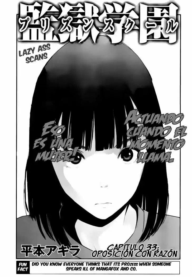 Prison School (2011) - Capítulo 33 - Página 2 - LectorTMOo