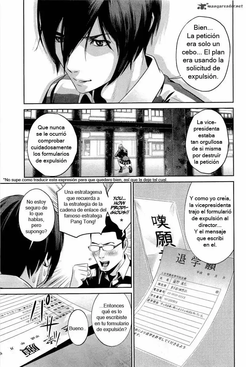 Prison School (2011) - Capítulo 66 - Página 7 - LectorTMOo