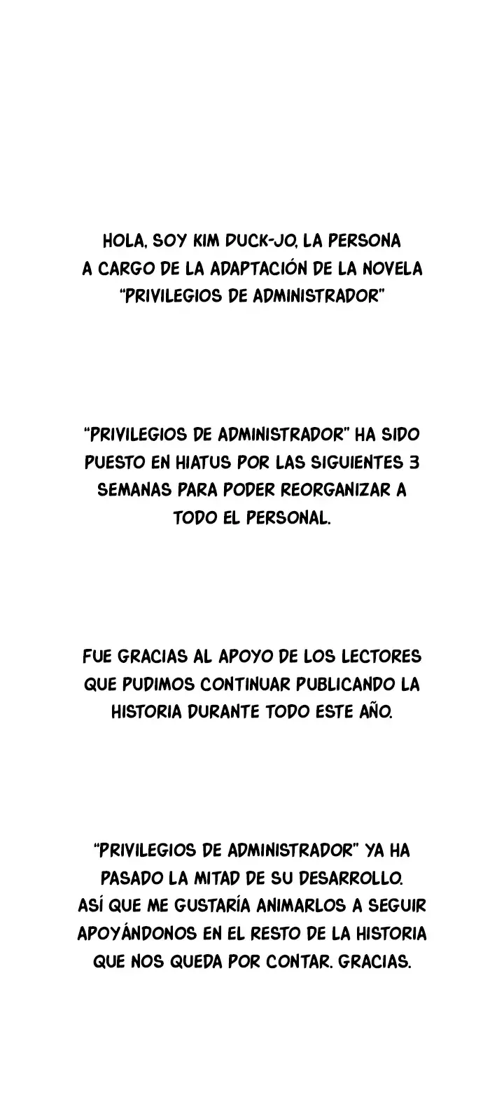 Privilegios de administrador (2022) - Capítulo 77.5 - Página 4 - LectorTMOo