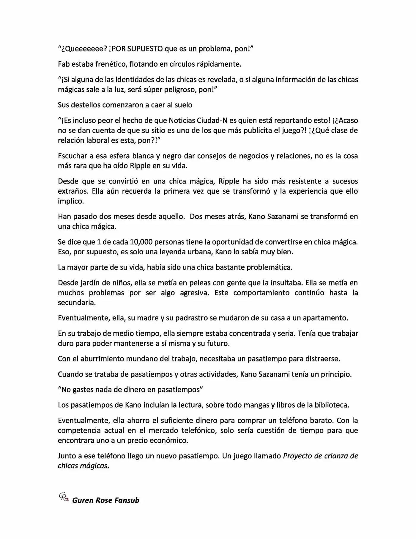 Proyecto de Crianza de Chicas Mágicas - Light Novel (2012) - Capítulo 0.1 - Página 11 - LectorTMOo