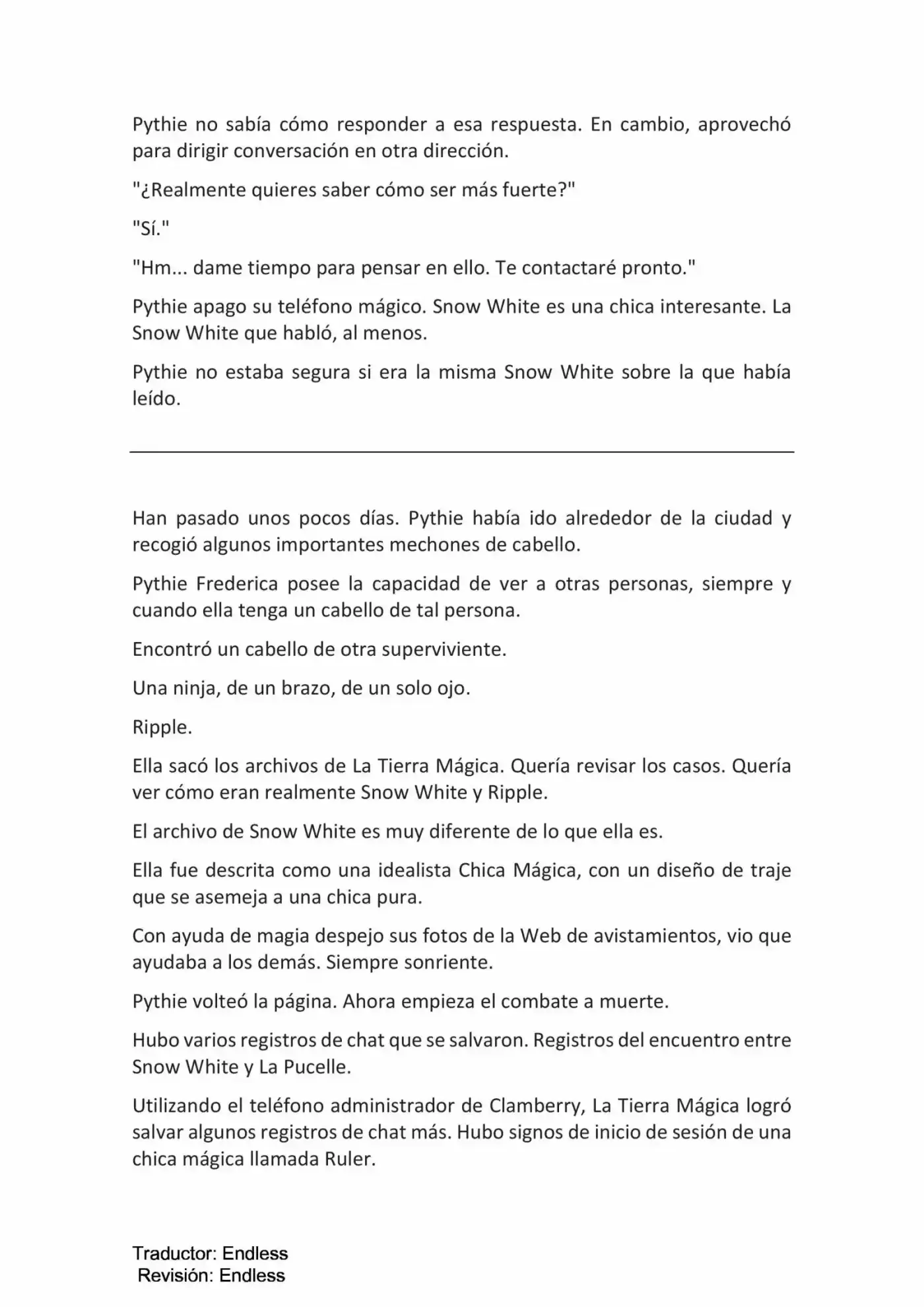 Proyecto de Crianza de Chicas Mágicas - Light Novel (2012) - Capítulo 10 - Página 9 - LectorTMOo