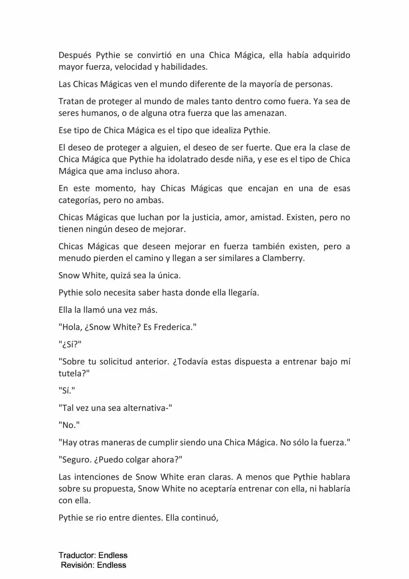 Proyecto de Crianza de Chicas Mágicas - Light Novel (2012) - Capítulo 10 - Página 13 - LectorTMOo