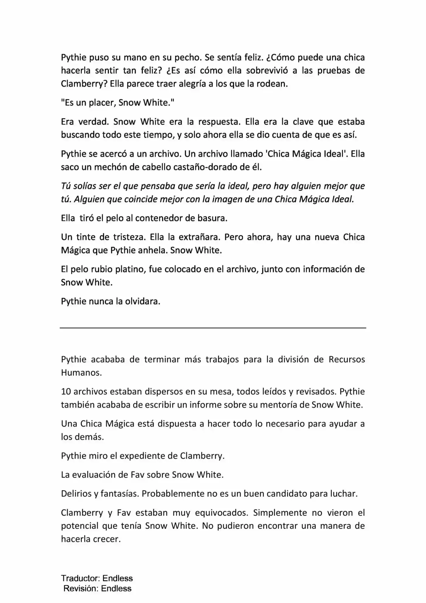 Proyecto de Crianza de Chicas Mágicas - Light Novel (2012) - Capítulo 10 - Página 32 - LectorTMOo