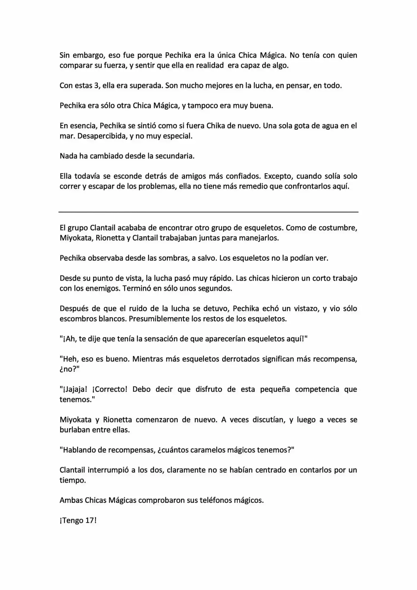 Proyecto de Crianza de Chicas Mágicas - Light Novel (2012) - Capítulo 12 - Página 8 - LectorTMOo