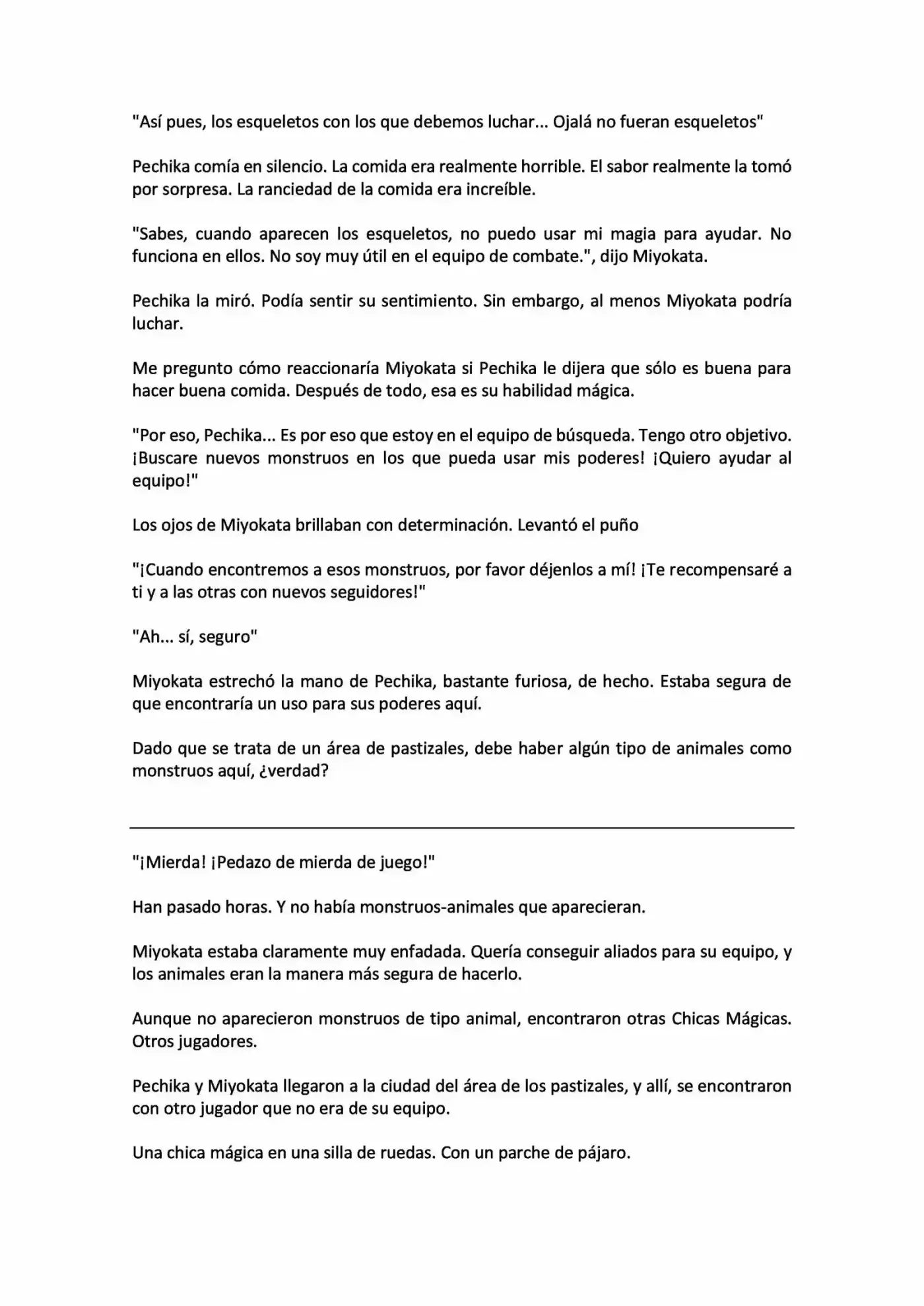 Proyecto de Crianza de Chicas Mágicas - Light Novel (2012) - Capítulo 12 - Página 30 - LectorTMOo