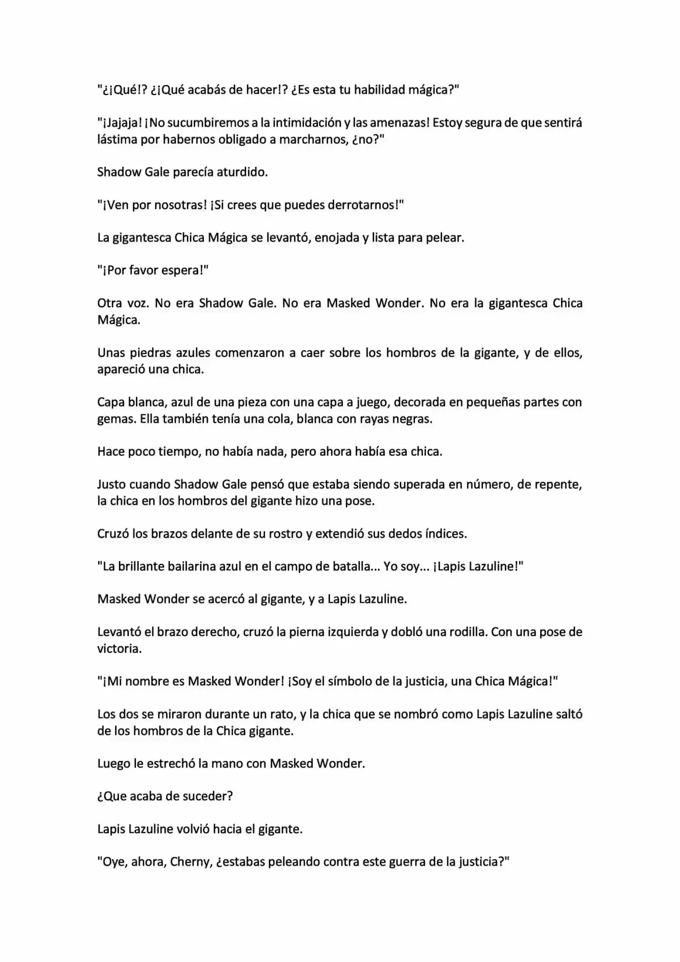Proyecto de Crianza de Chicas Mágicas - Light Novel (2012) - Capítulo 12 - Página 40 - LectorTMOo